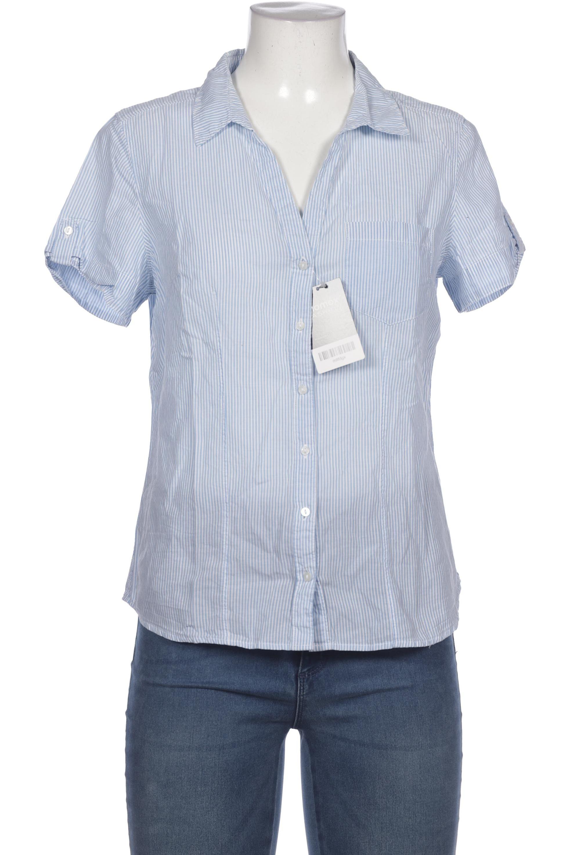 

camaieu Damen Bluse, hellblau