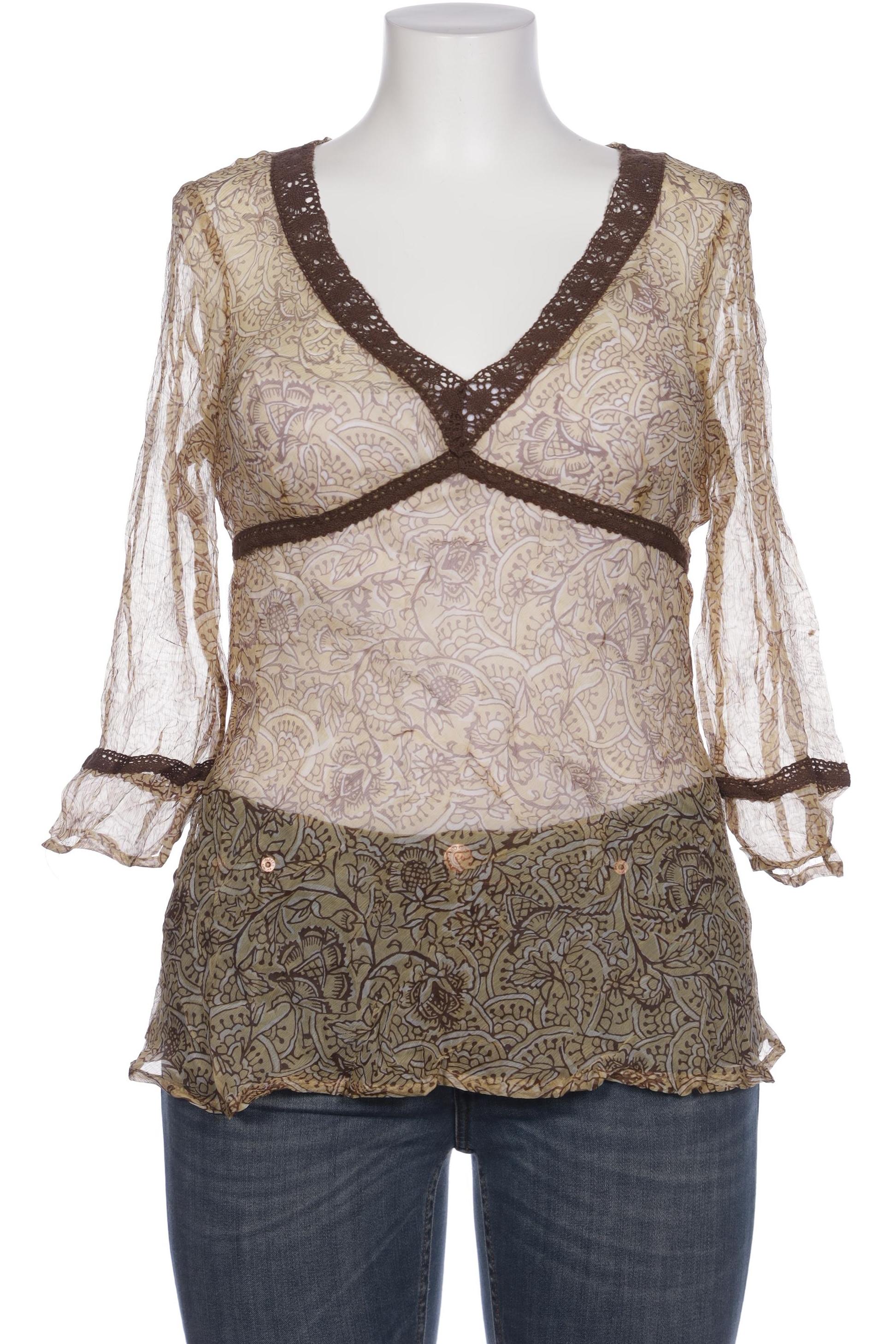 

camaieu Damen Bluse, braun, Gr. 46