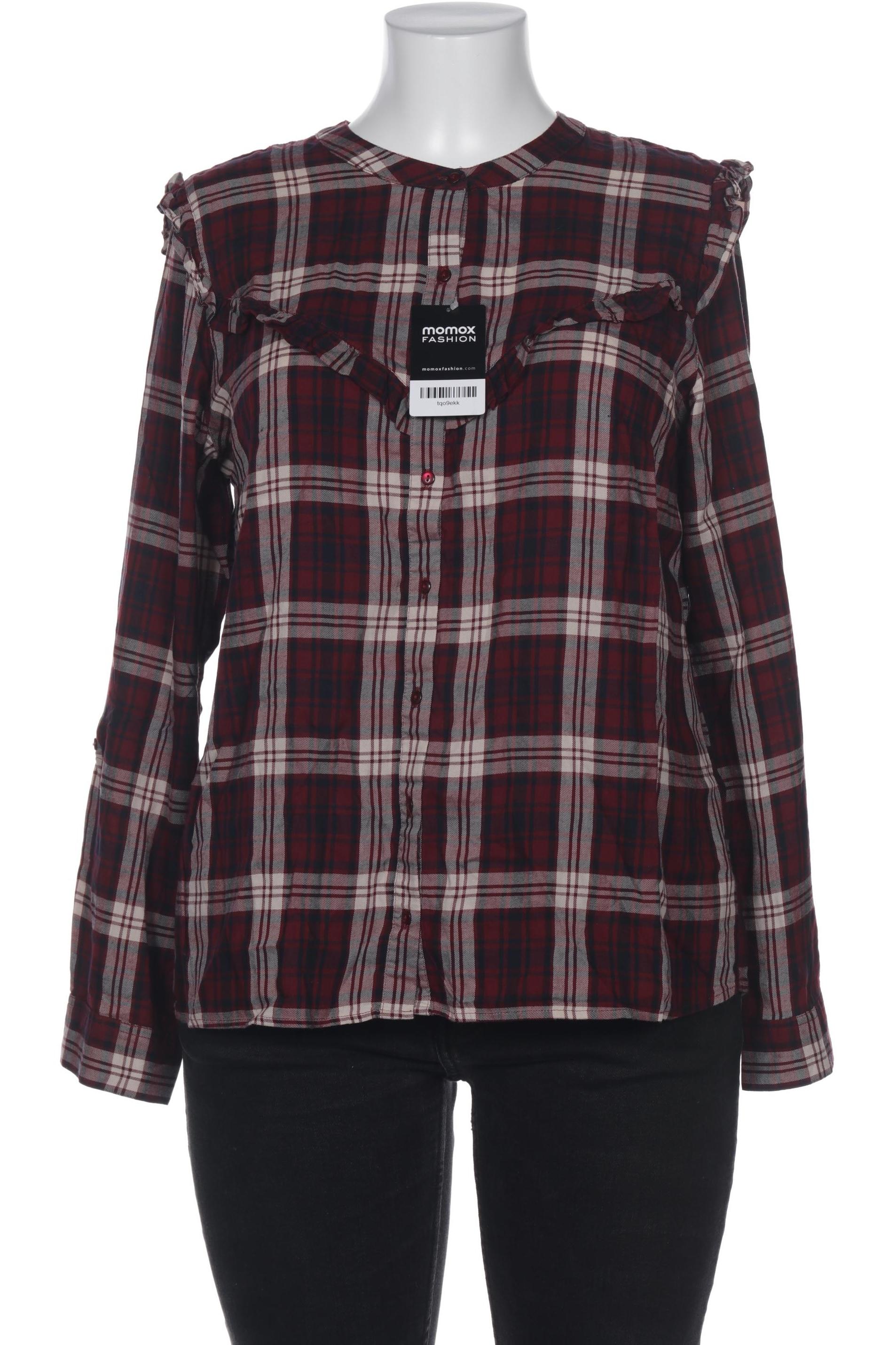 

camaieu Damen Bluse, bordeaux, Gr. 44