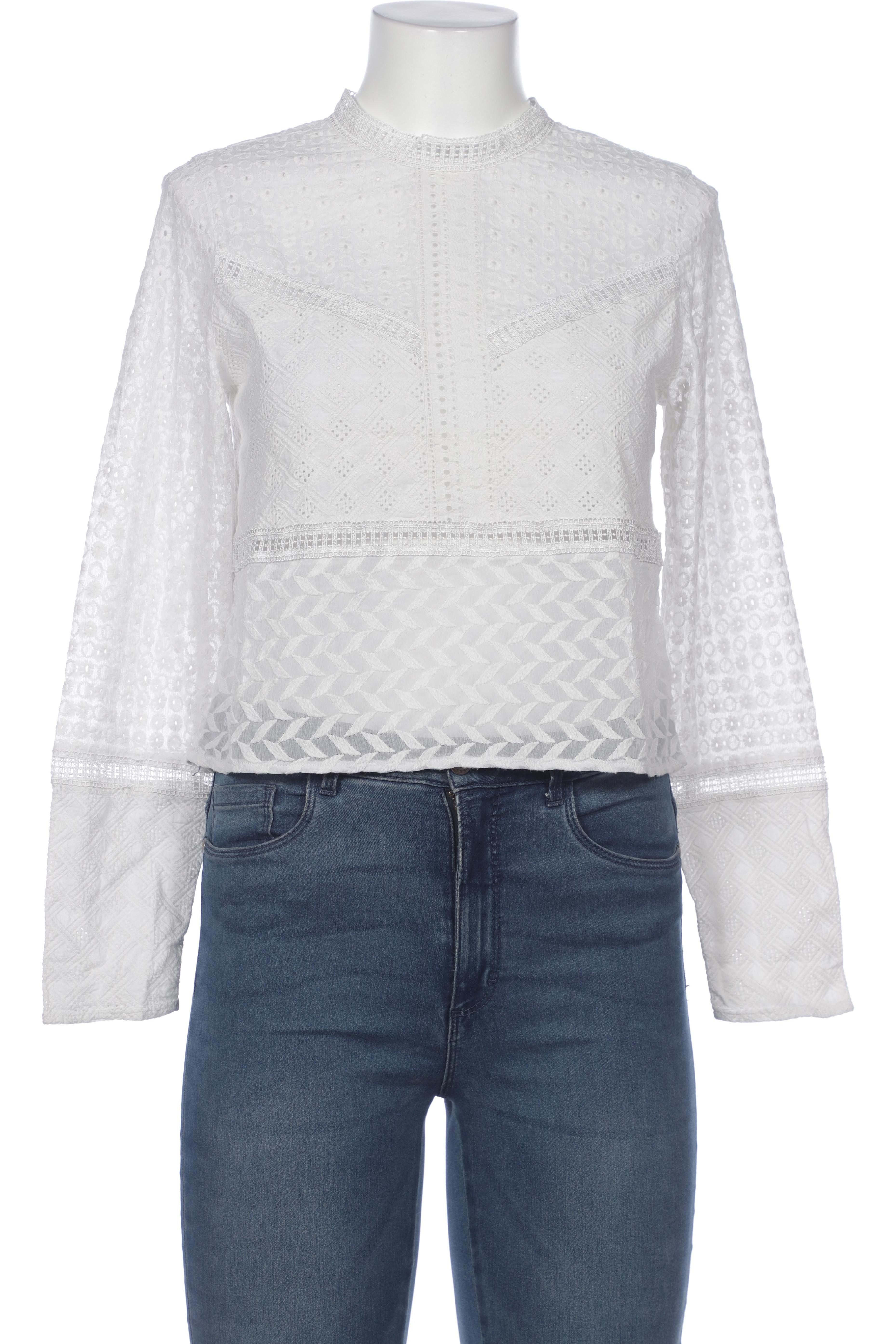 

camaieu Damen Bluse, weiß, Gr. 38