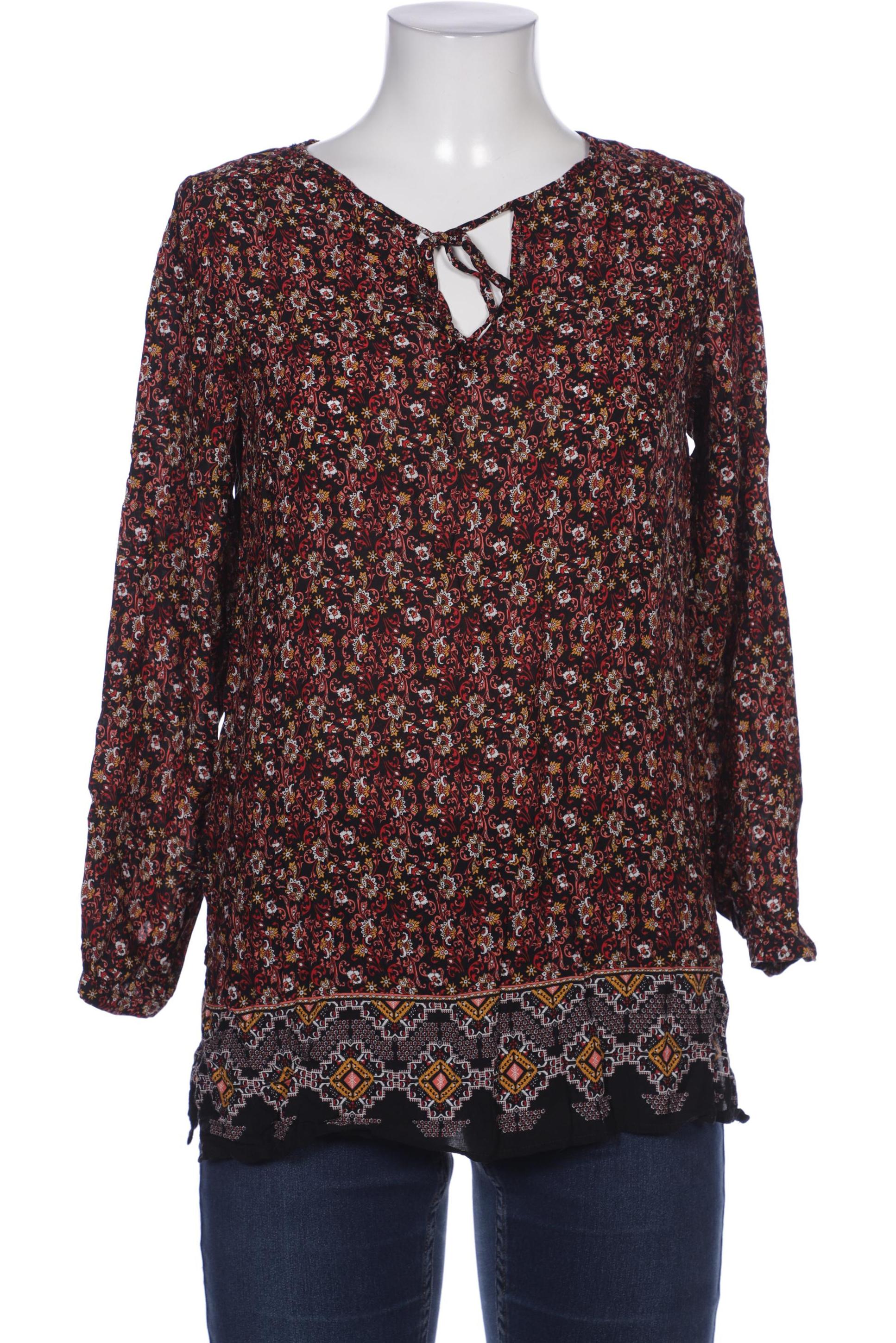 

camaieu Damen Bluse, bordeaux, Gr. 38