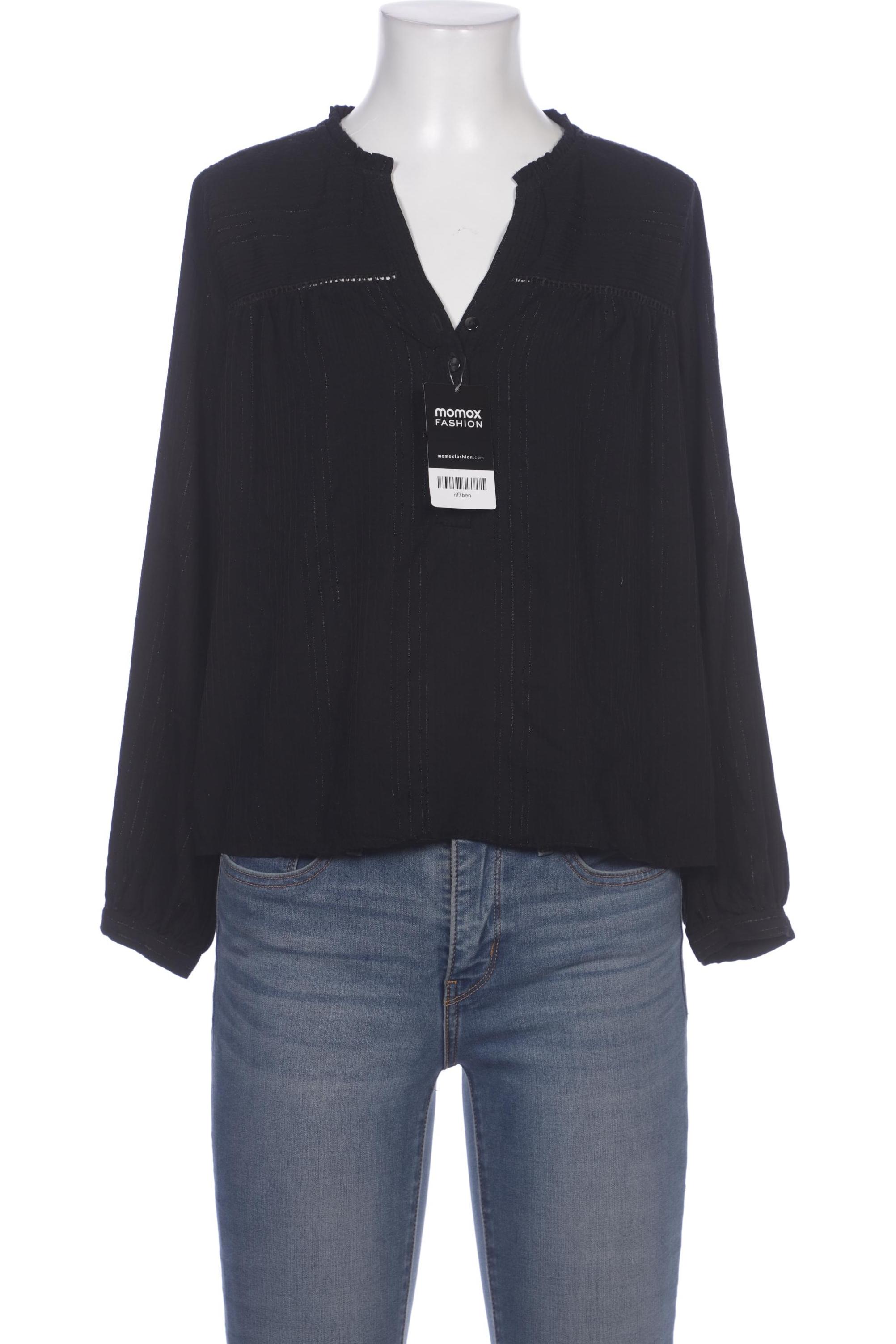 

camaieu Damen Bluse, schwarz, Gr. 38