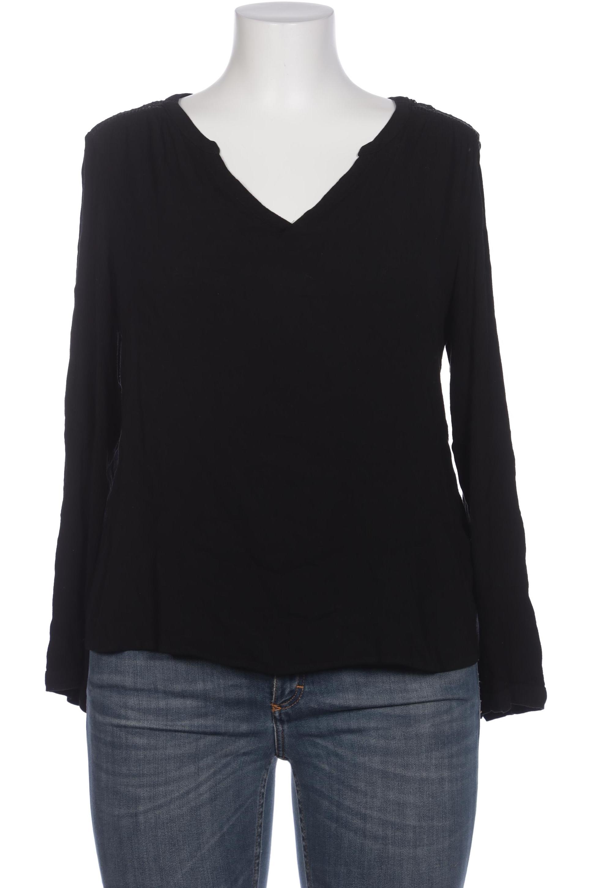 

camaieu Damen Bluse, schwarz, Gr. 42