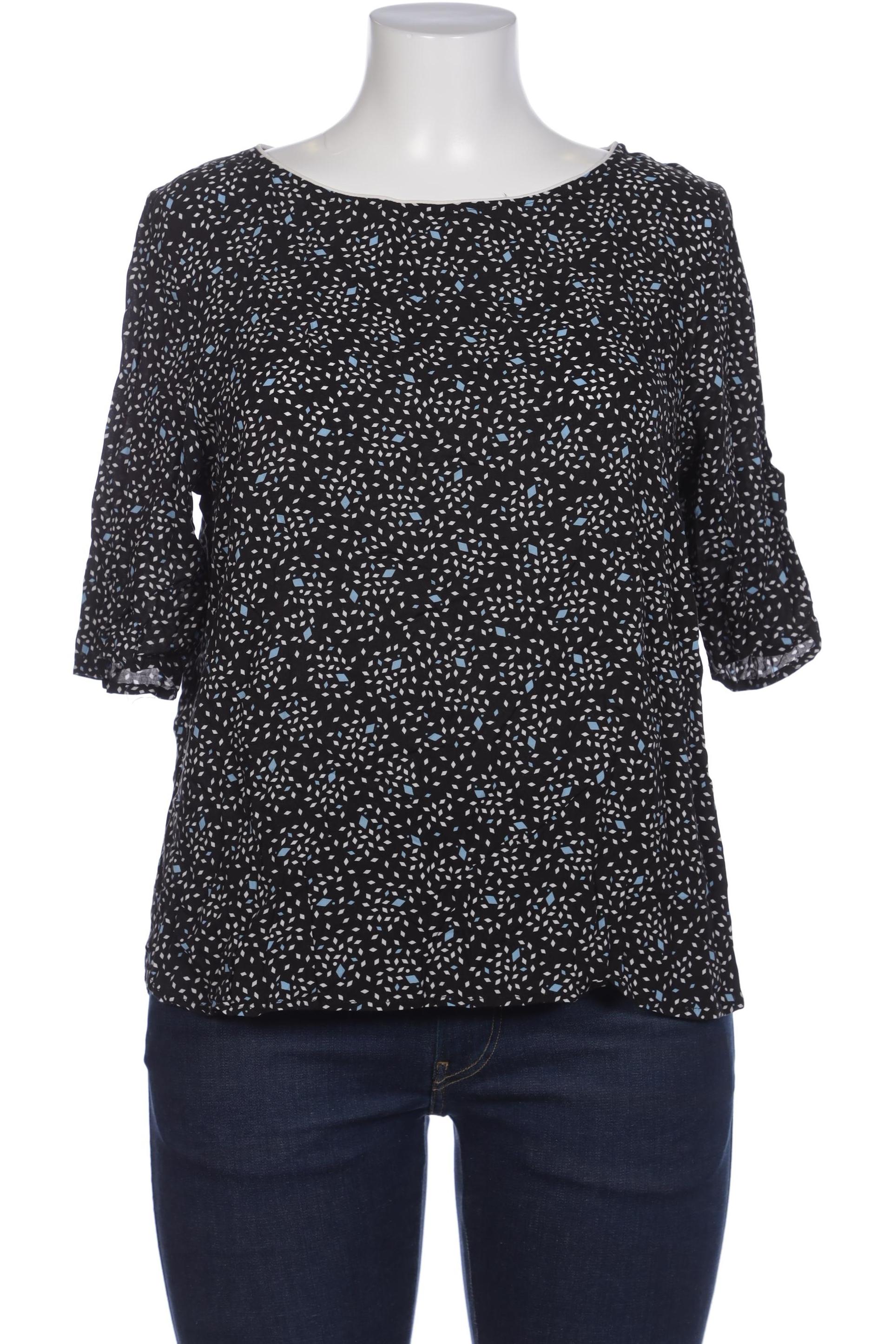 

camaieu Damen Bluse, schwarz, Gr. 46