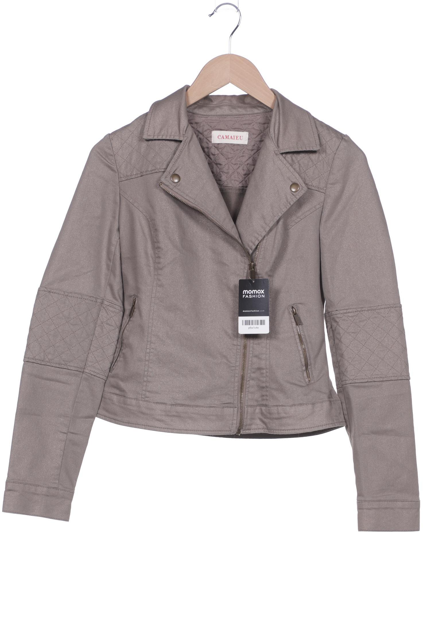 

camaieu Damen Jacke, beige, Gr. 38