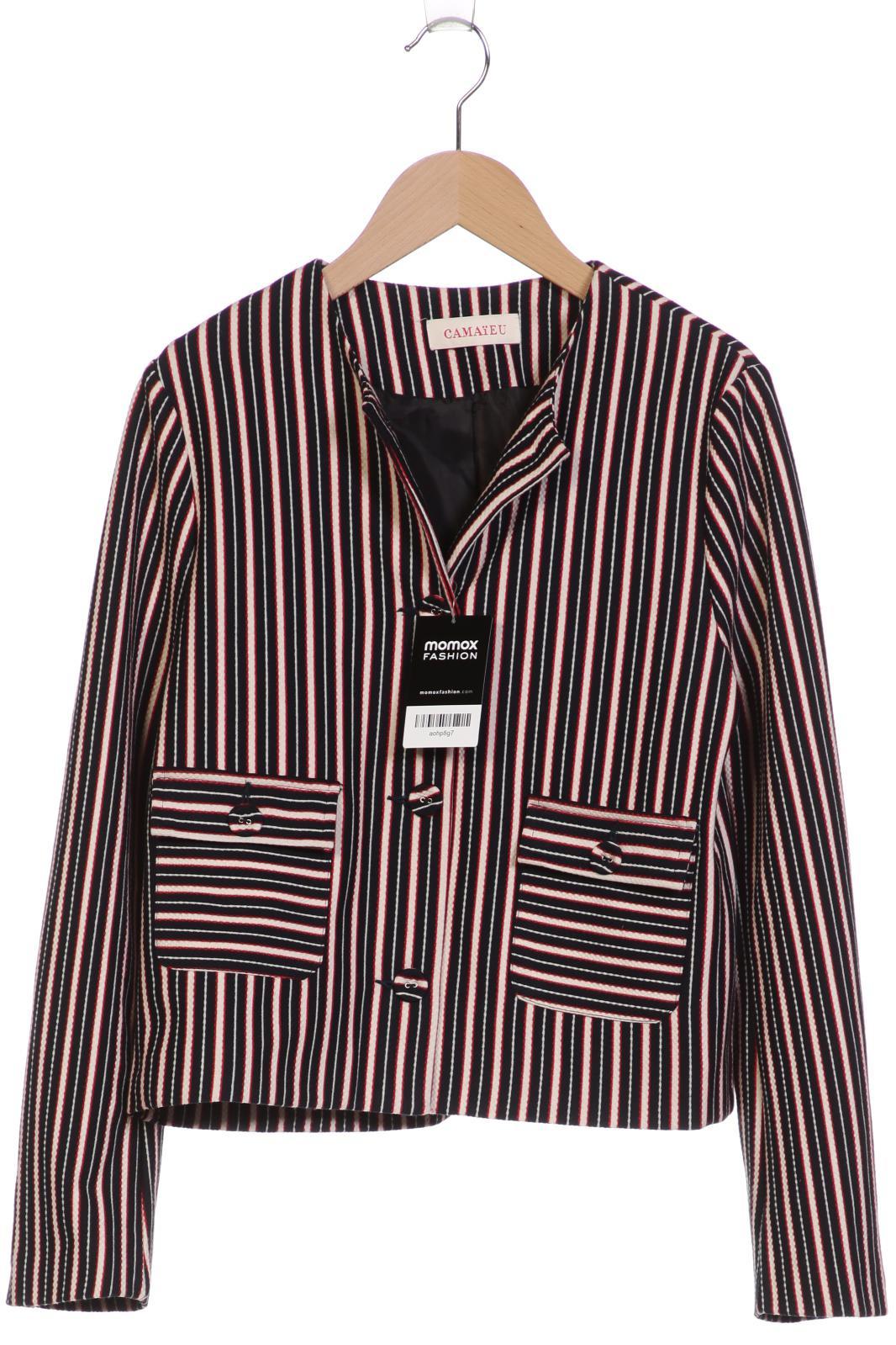 

camaieu Damen Jacke, marineblau, Gr. 36