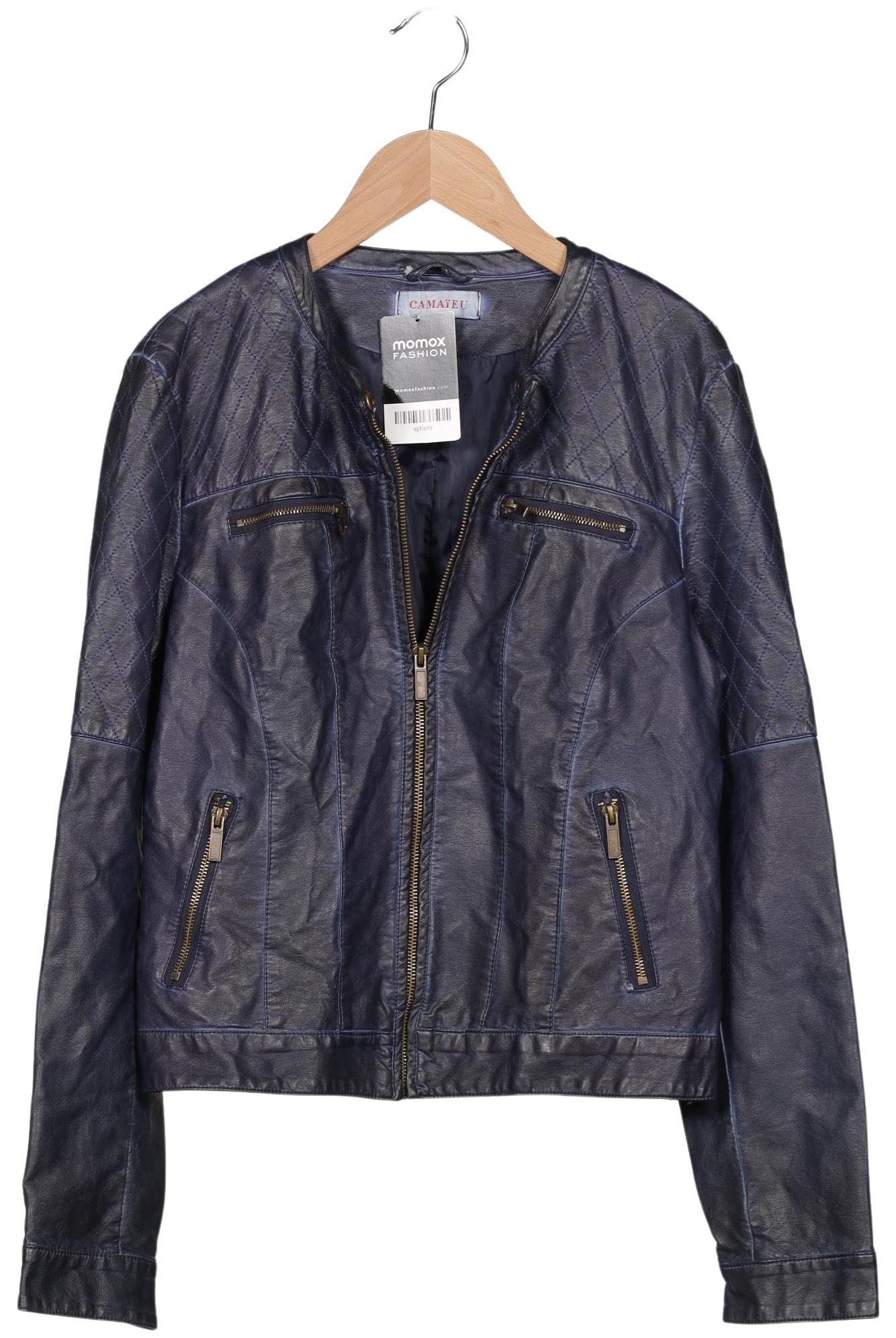 

camaieu Damen Jacke, marineblau, Gr. 40