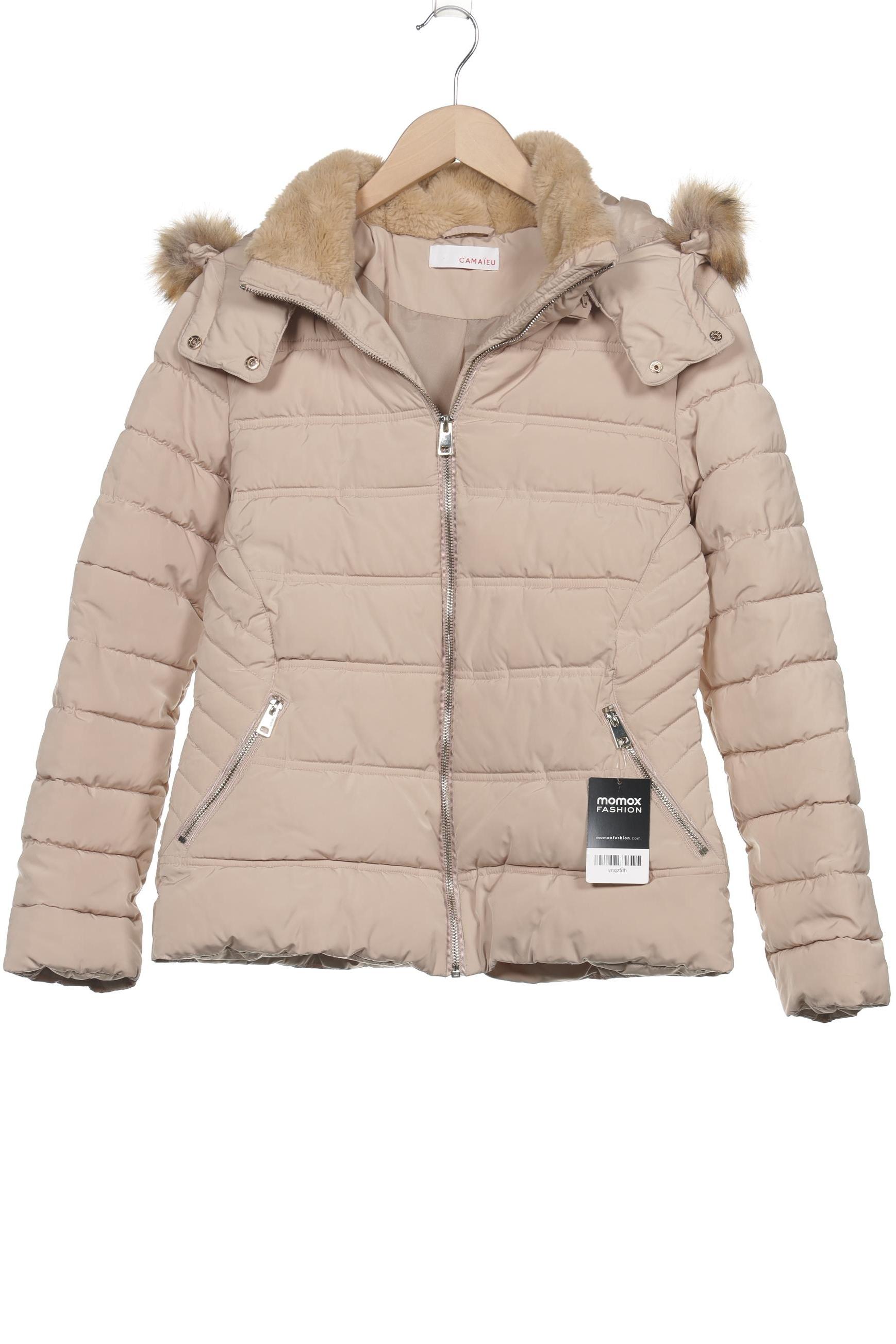 

camaieu Damen Jacke, beige, Gr. 38
