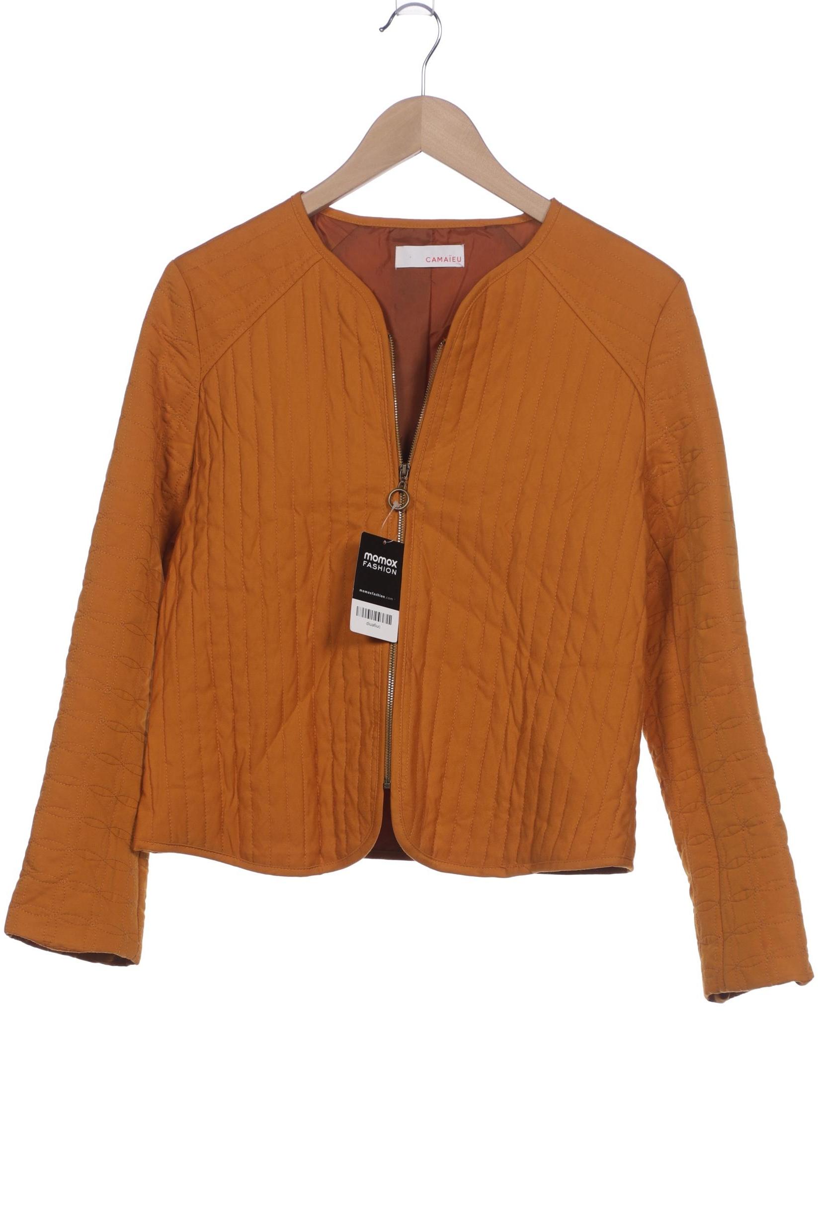 

camaieu Damen Jacke, orange, Gr. 38
