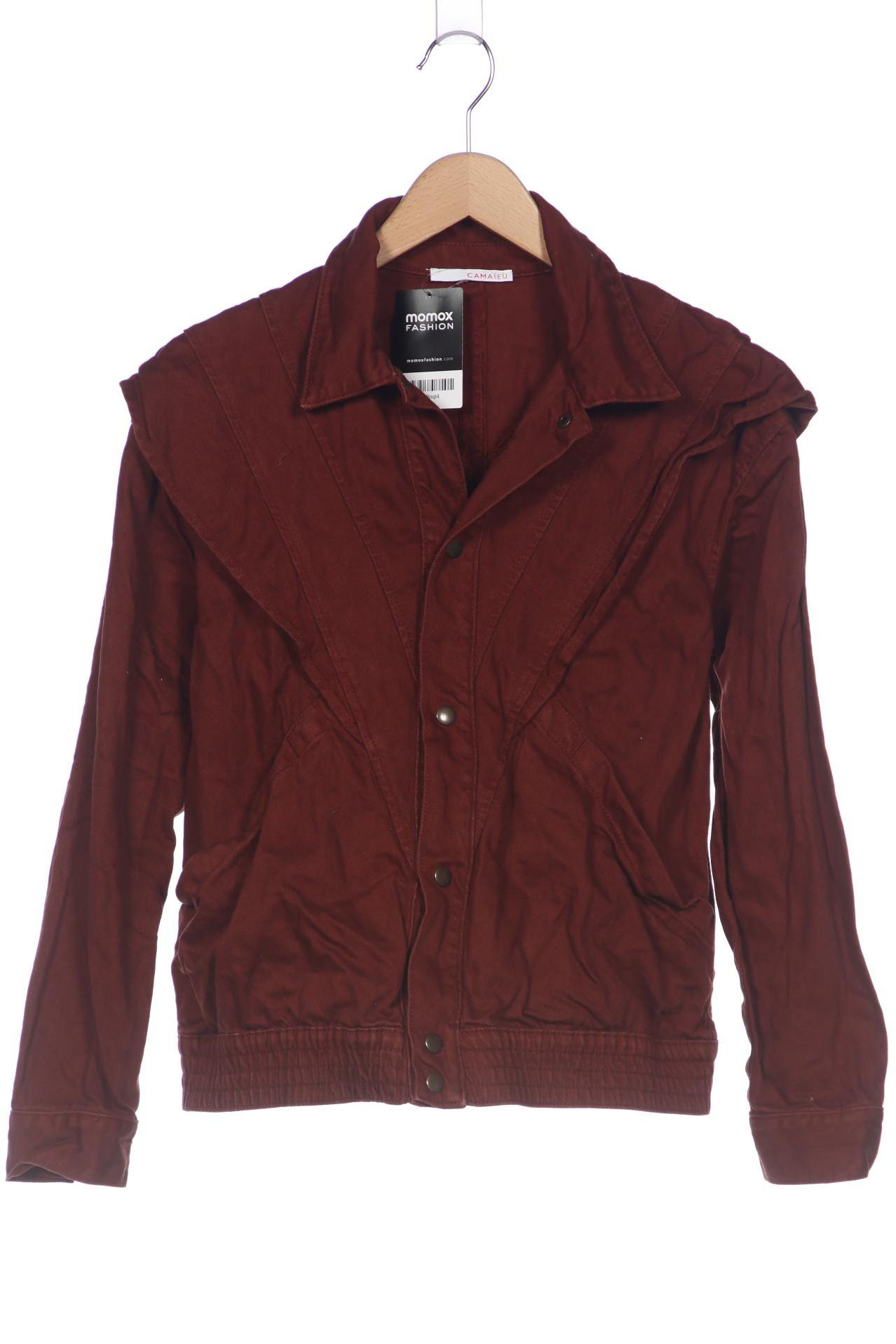 

camaieu Damen Jacke, braun, Gr. 38