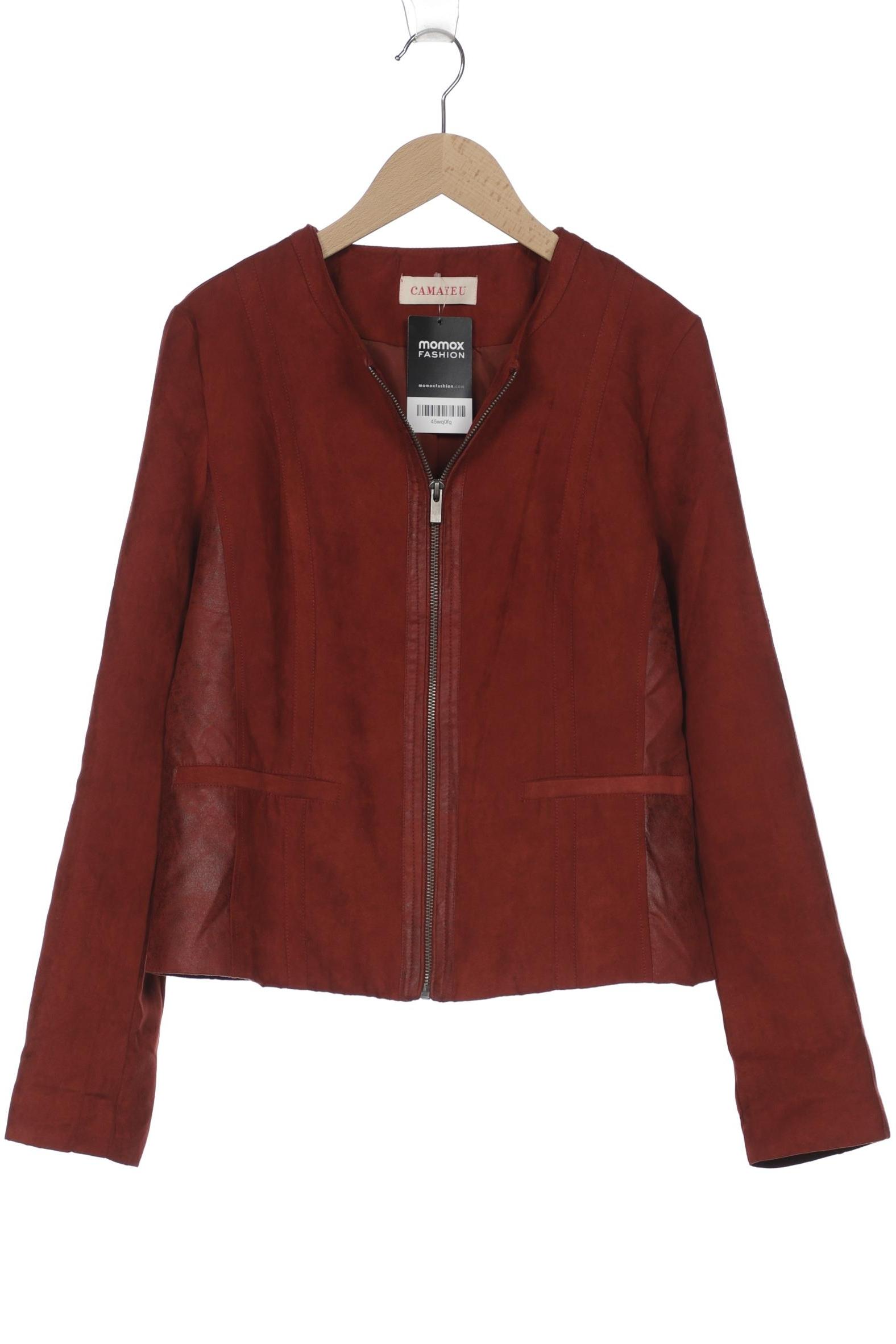 

camaieu Damen Jacke, rot, Gr. 38