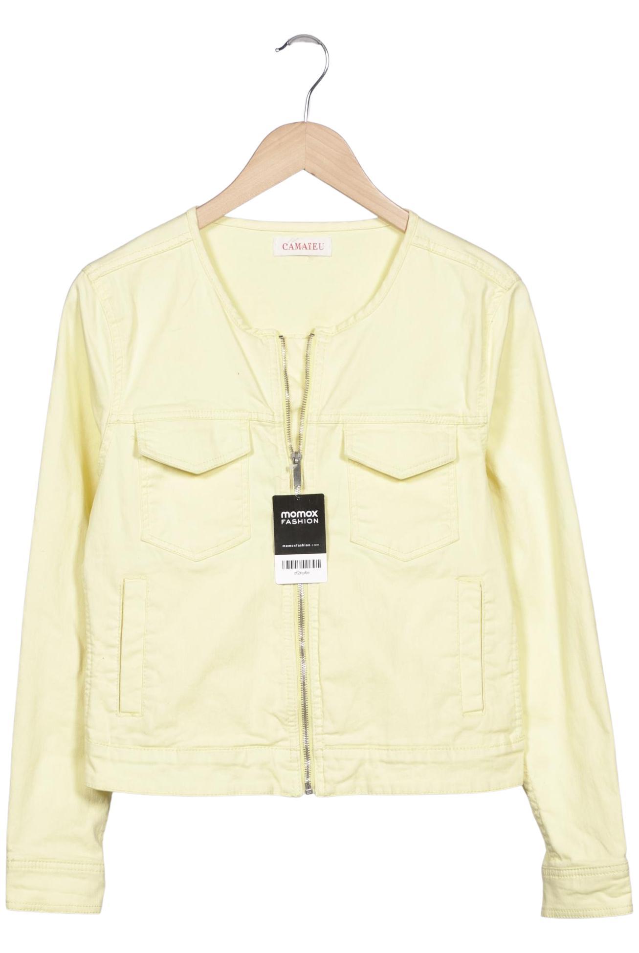 

camaieu Damen Jacke, gelb, Gr. 40