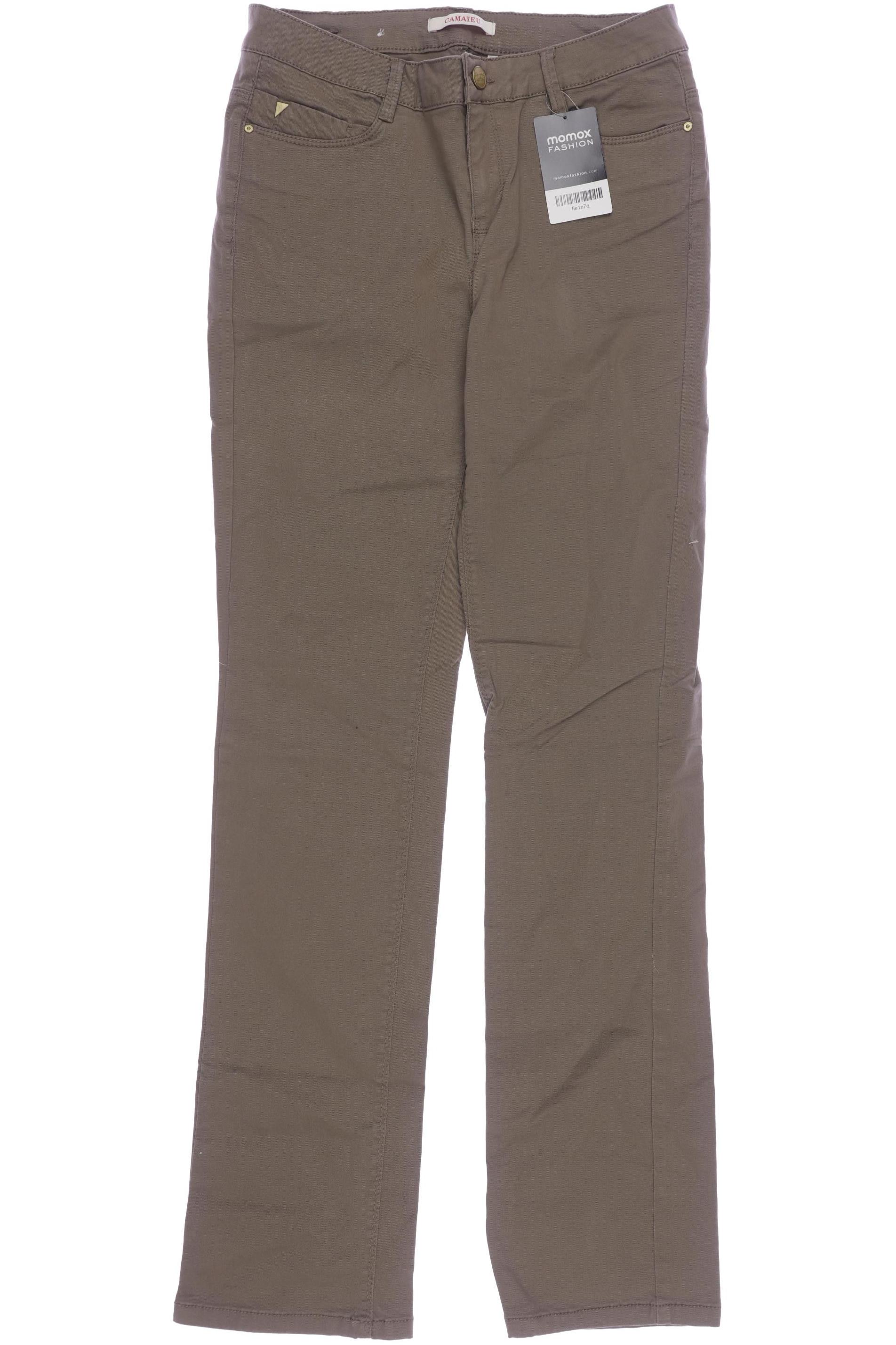 

camaieu Damen Jeans, braun, Gr. 28