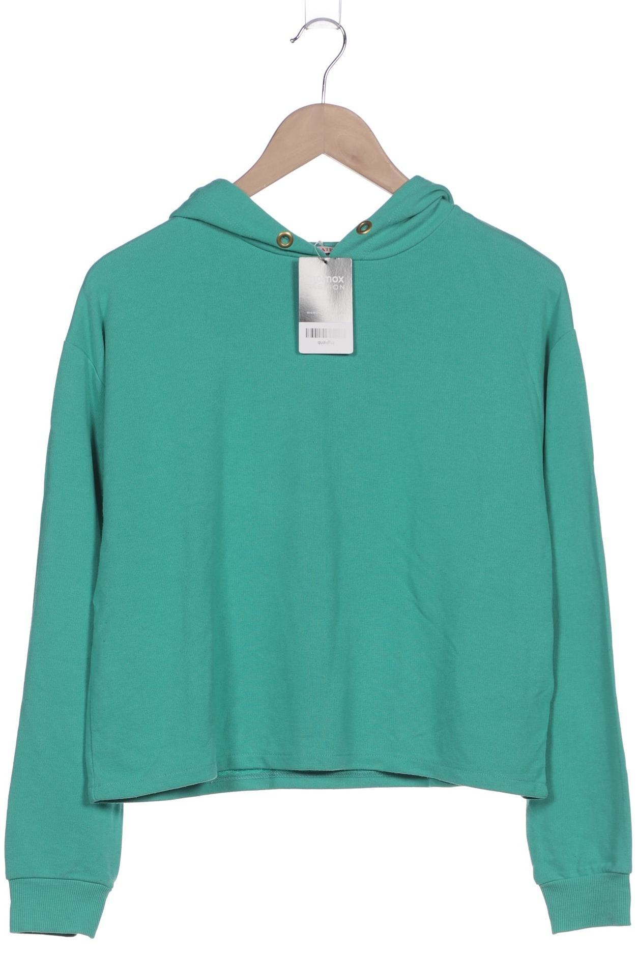 

camaieu Damen Kapuzenpullover, grün, Gr. 42