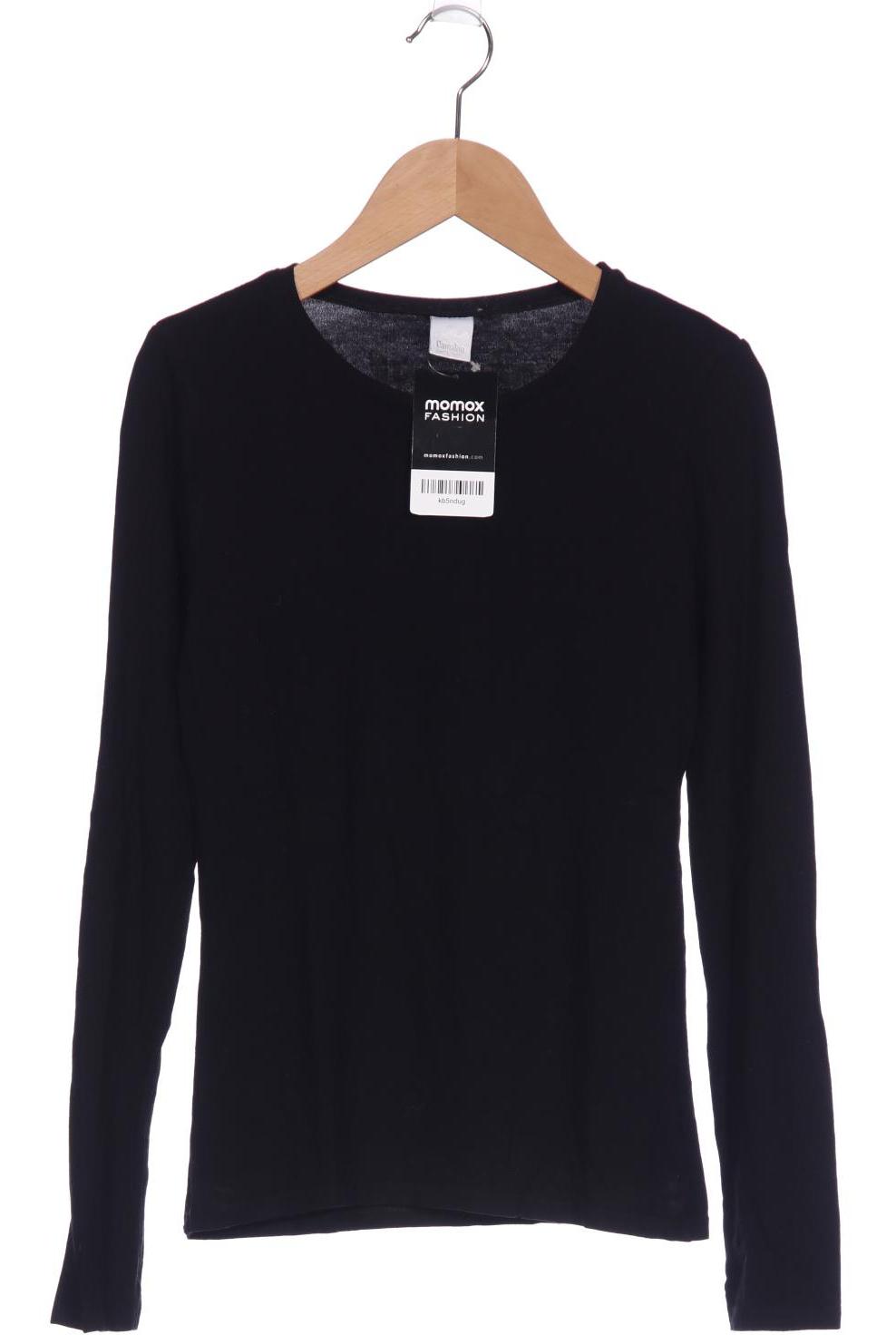 

camaieu Damen Langarmshirt, schwarz, Gr. 32