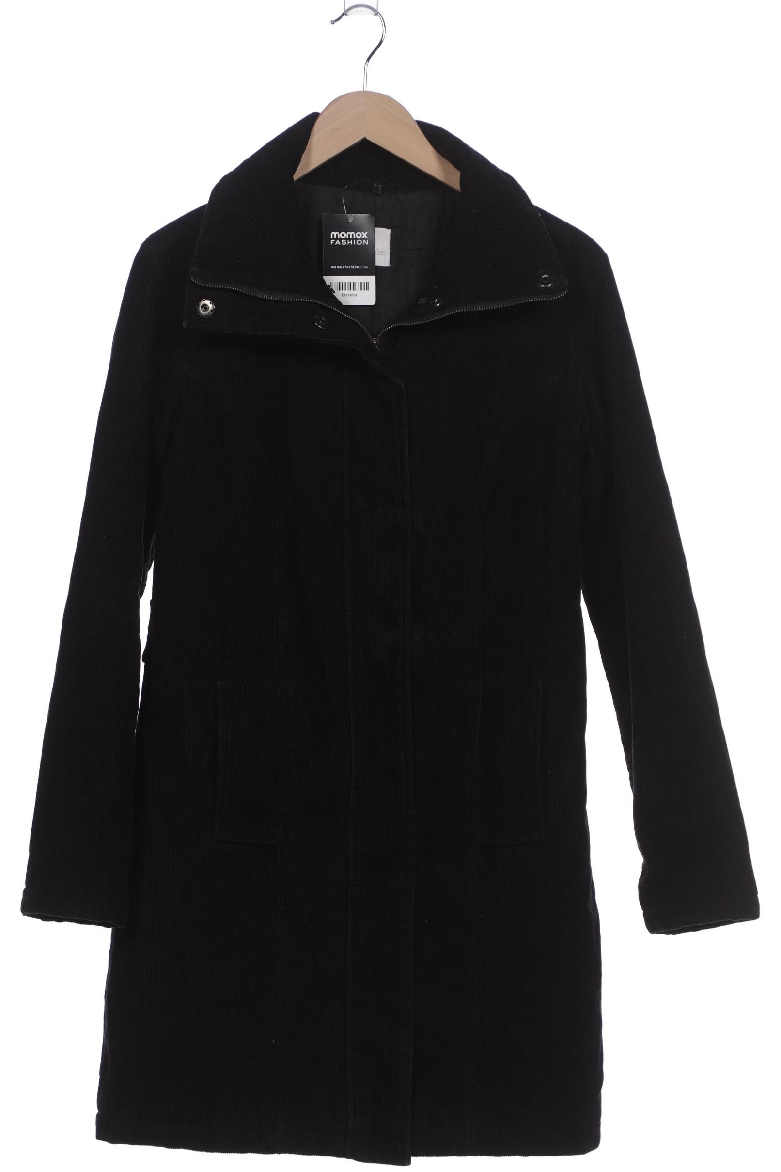 

camaieu Damen Mantel, schwarz, Gr. 38