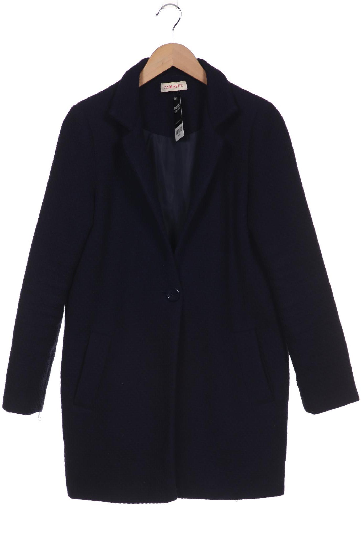 

camaieu Damen Mantel, marineblau