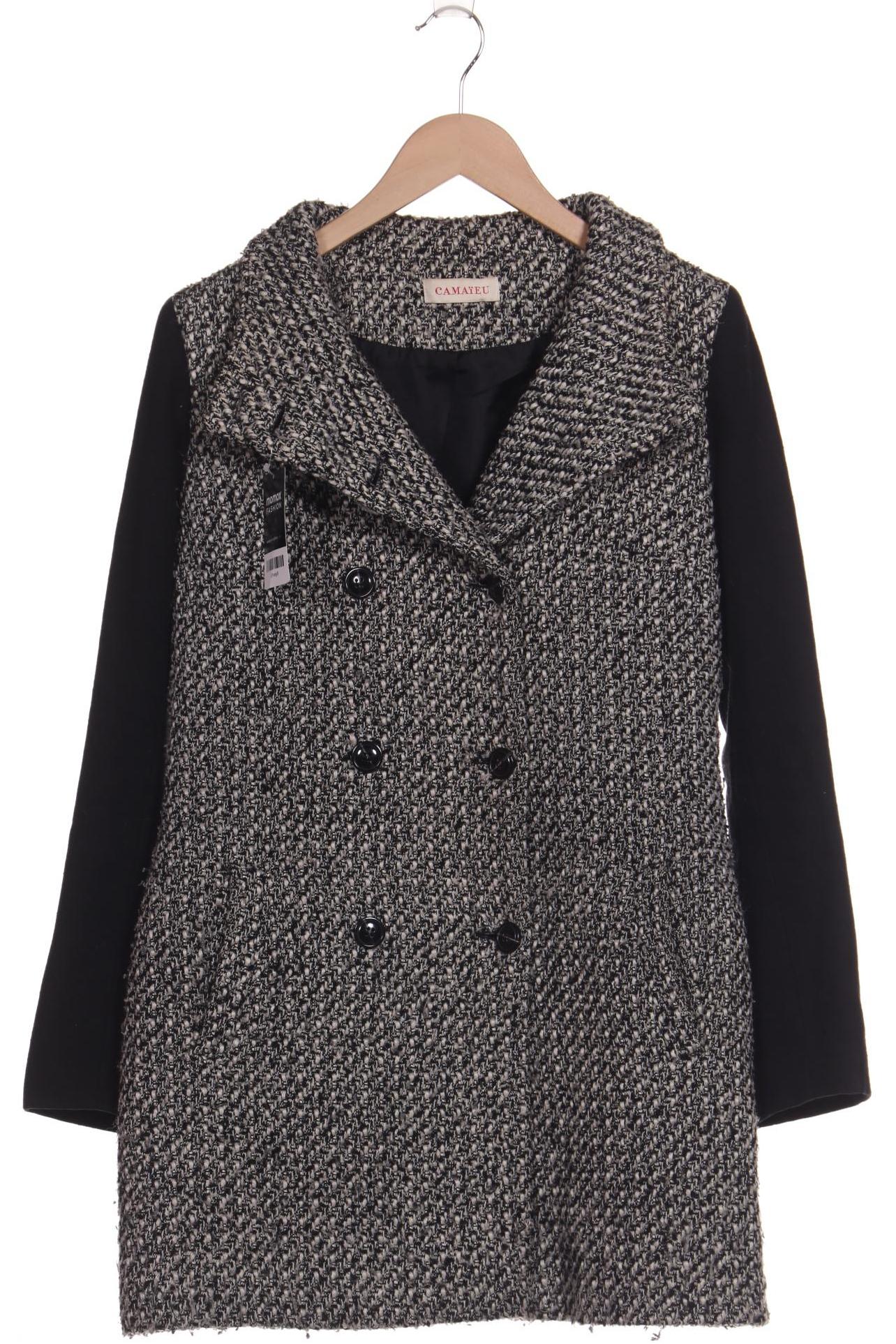 

camaieu Damen Mantel, grau, Gr. 36