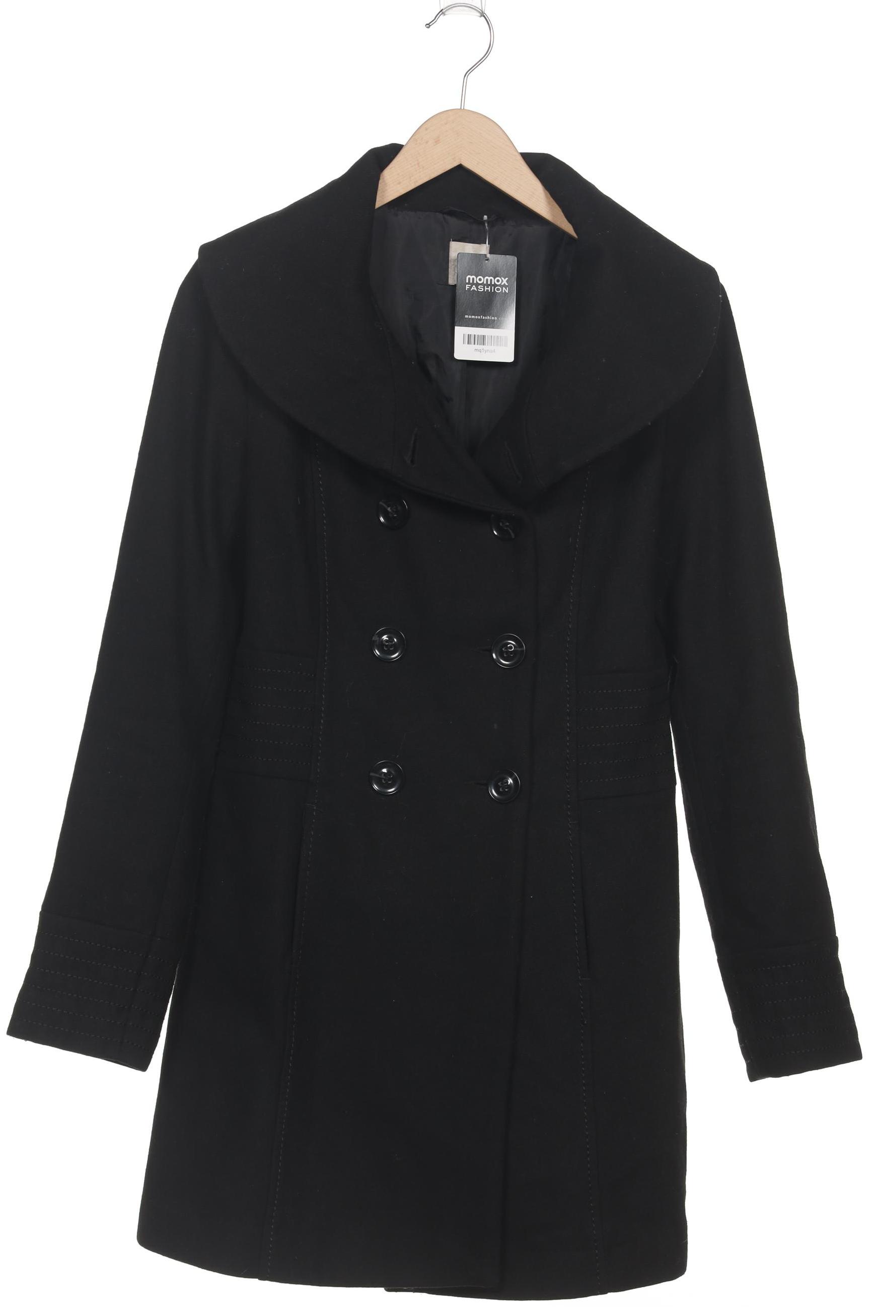 

camaieu Damen Mantel, schwarz, Gr. 38