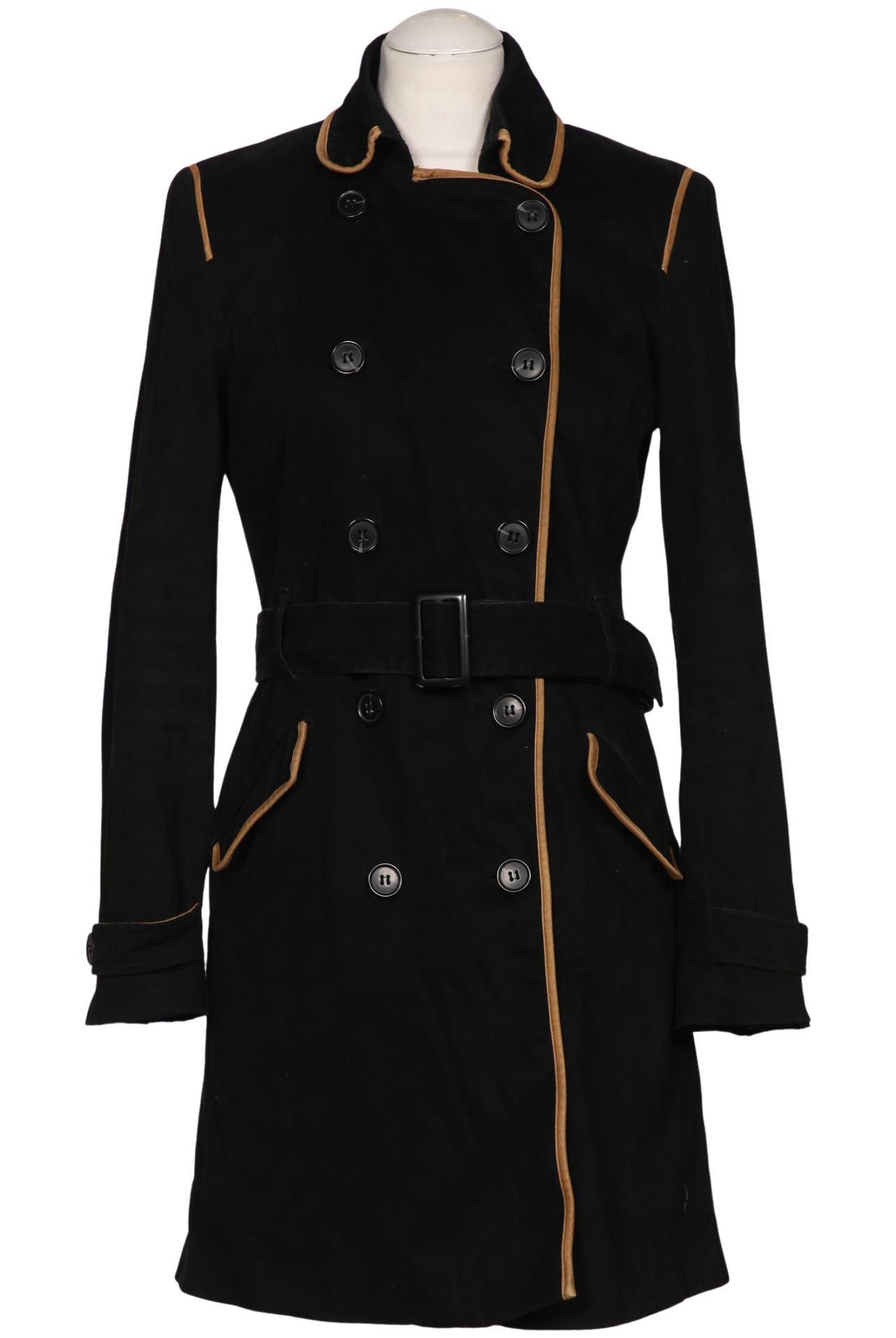 

camaieu Damen Mantel, schwarz, Gr. 38