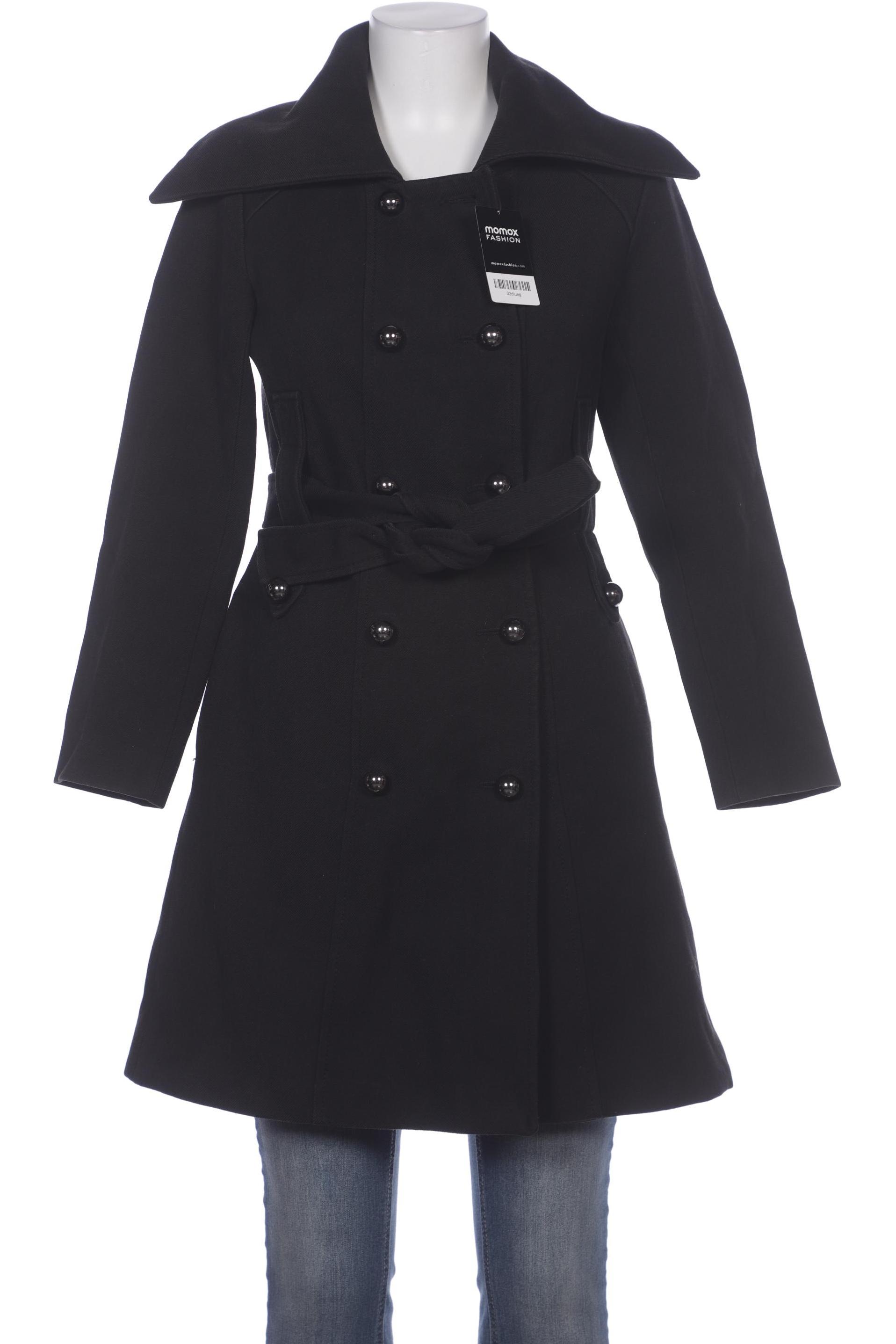 

camaieu Damen Mantel, schwarz, Gr. 38