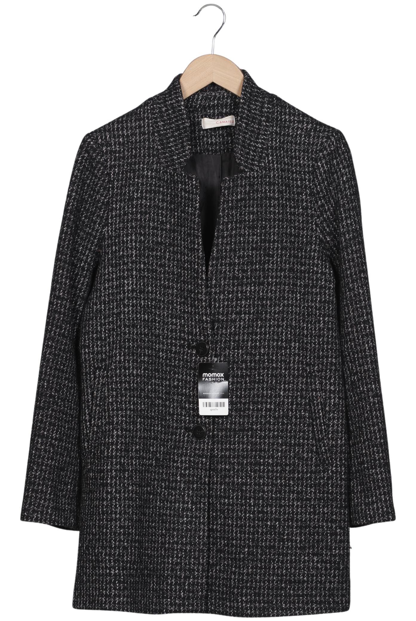 

camaieu Damen Mantel, grau, Gr. 40