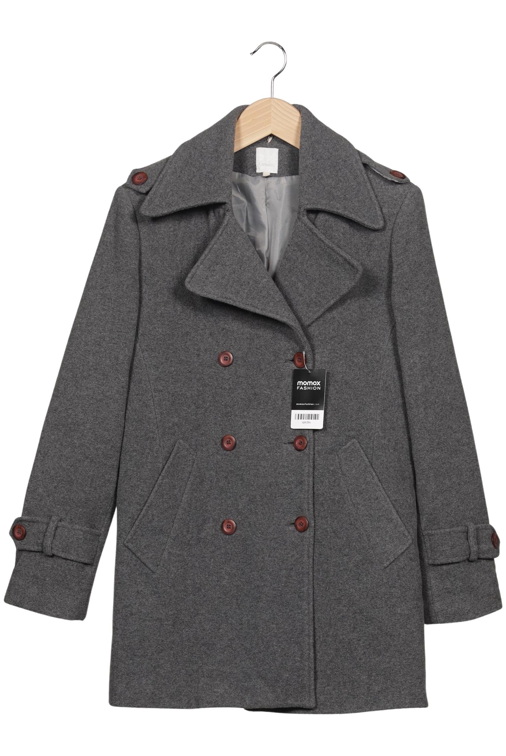

camaieu Damen Mantel, grau, Gr. 40