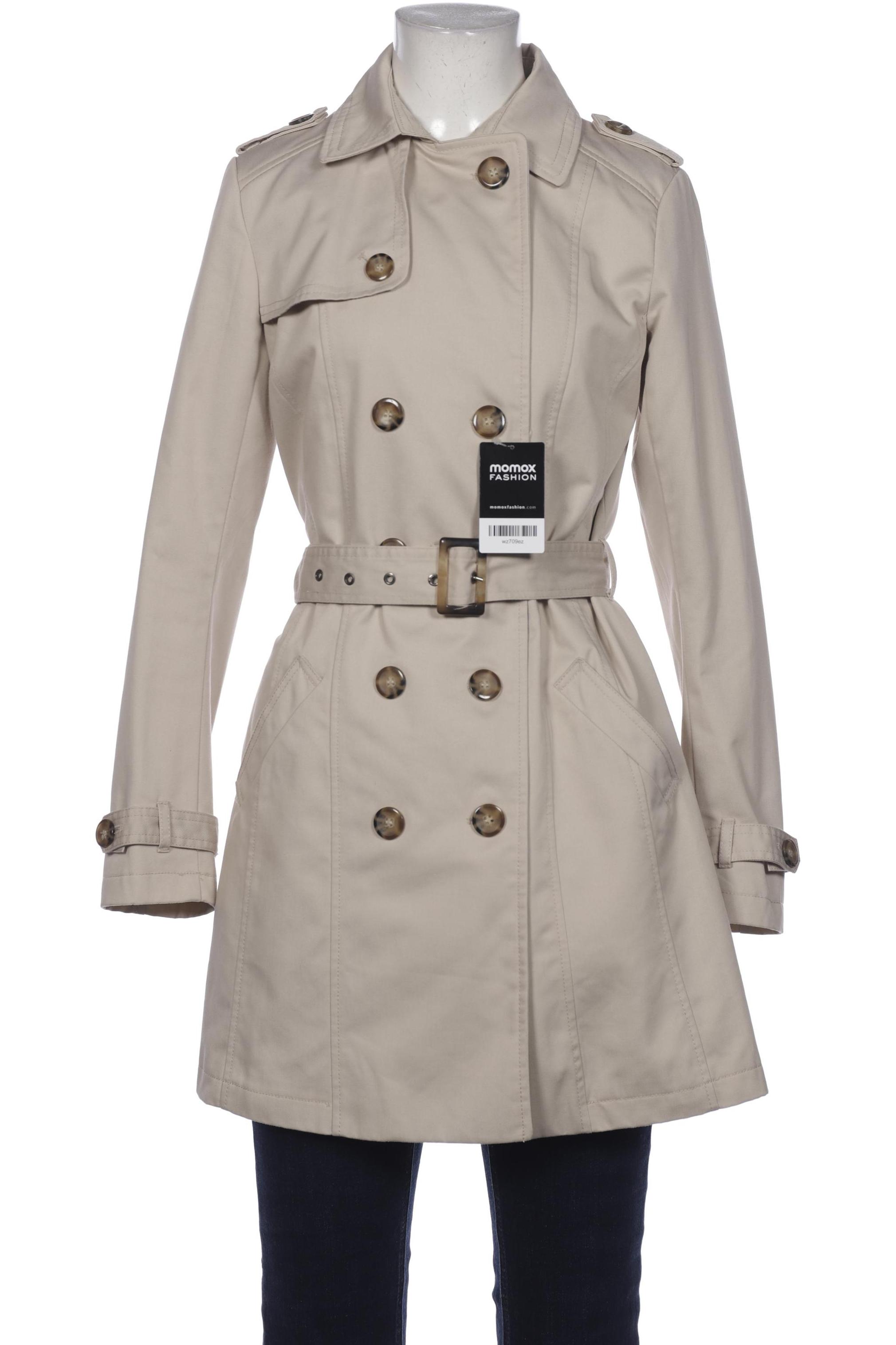 

camaieu Damen Mantel, beige, Gr. 36