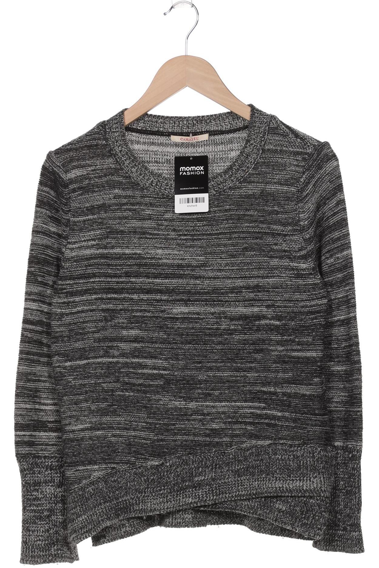 

camaieu Damen Pullover, grau, Gr. 38