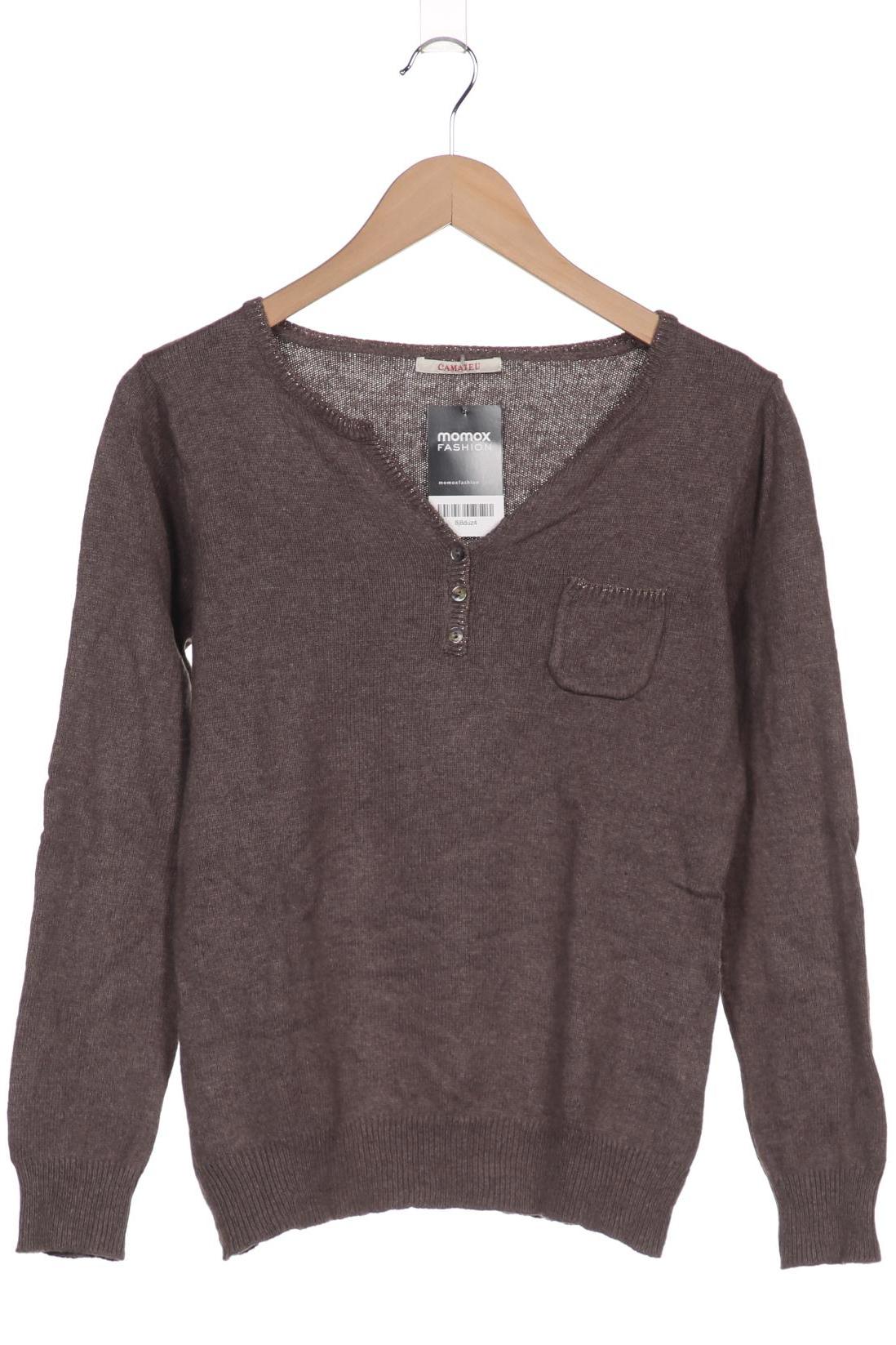 

camaieu Damen Pullover, grau