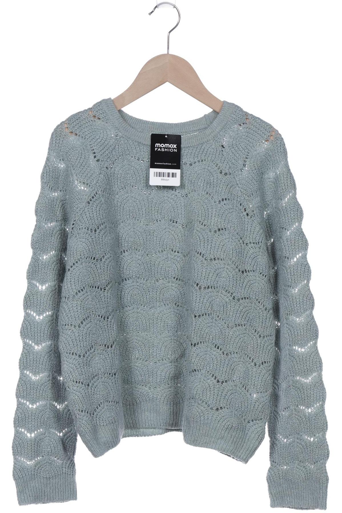 

camaieu Damen Pullover, türkis, Gr. 38