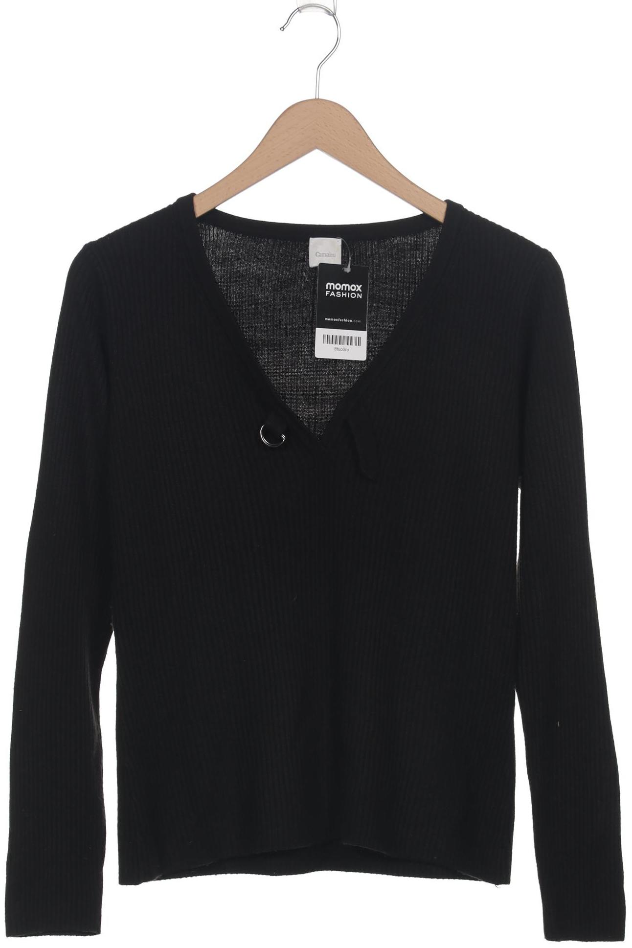 

camaieu Damen Pullover, schwarz, Gr. 38