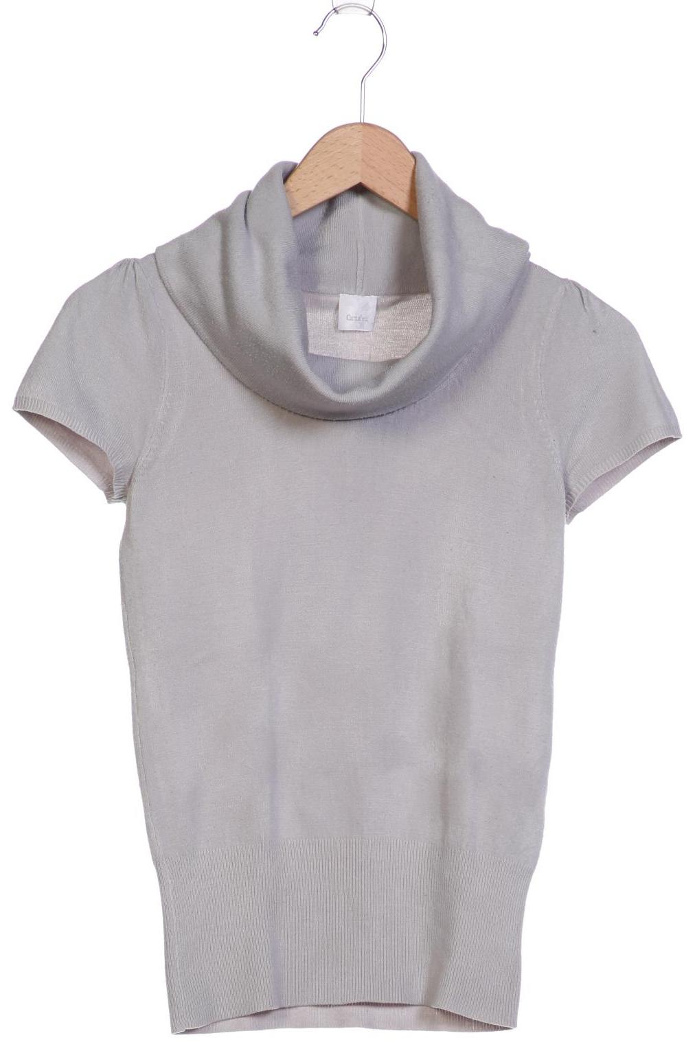 

camaieu Damen Pullover, grau