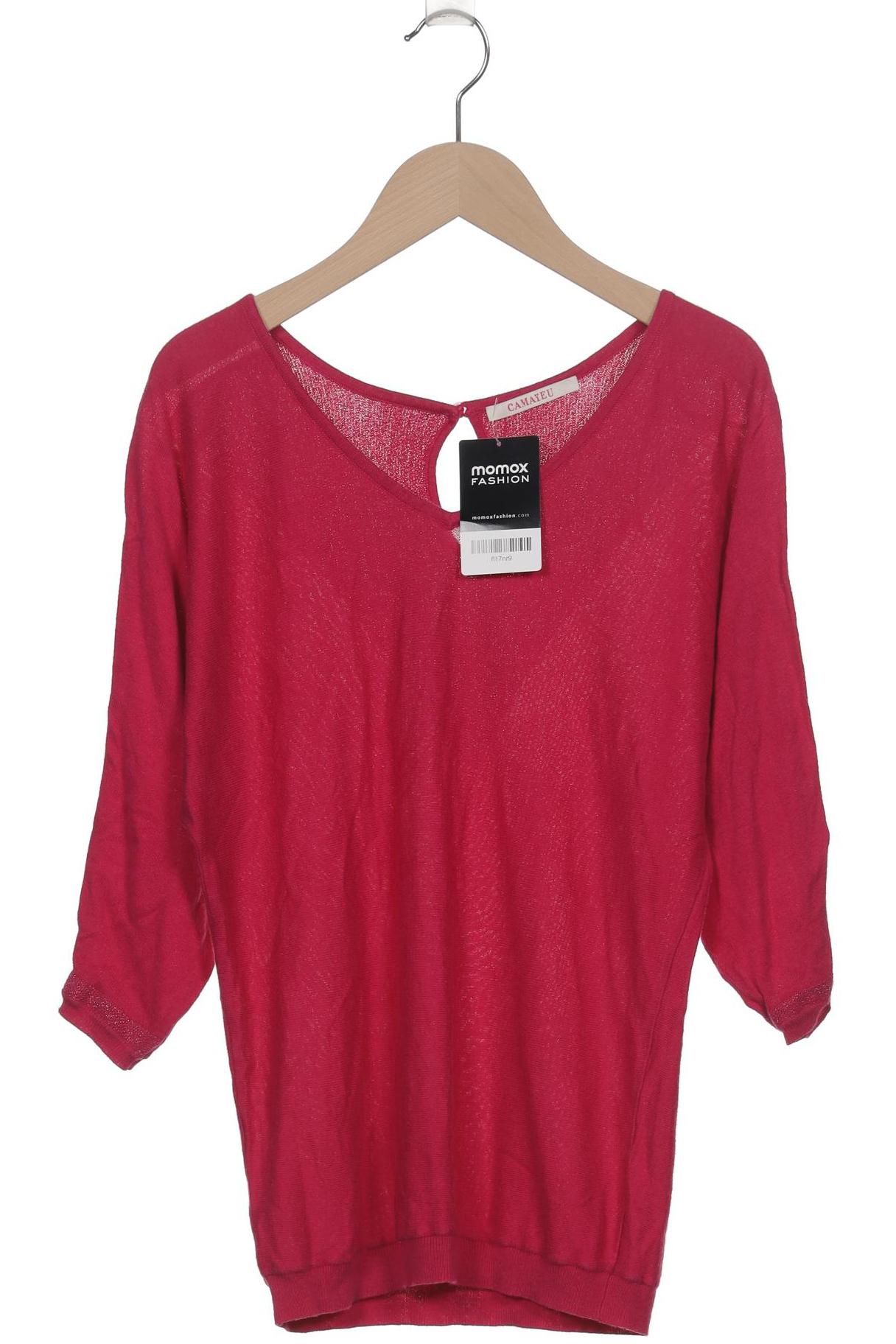

camaieu Damen Pullover, pink, Gr. 36