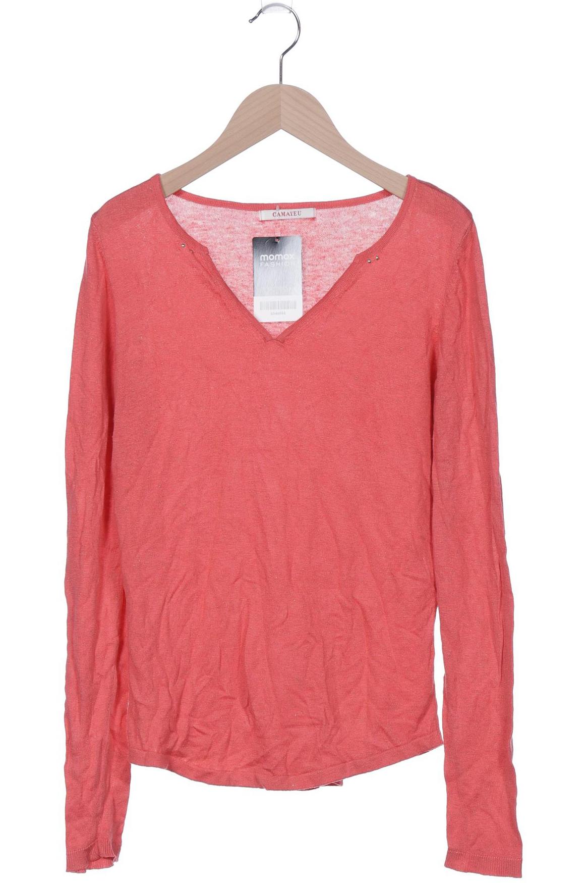 

camaieu Damen Pullover, pink, Gr. 36