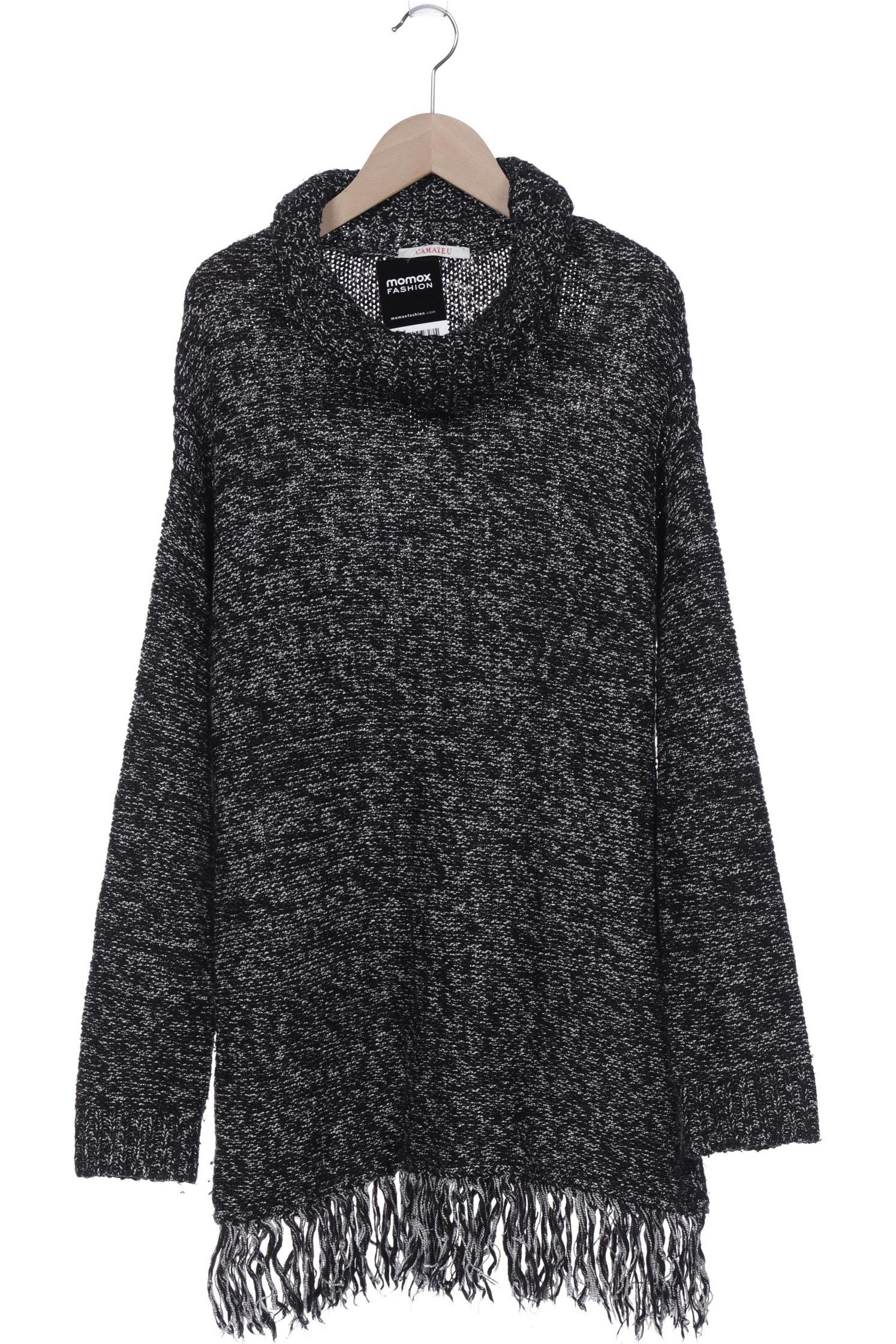 

camaieu Damen Pullover, schwarz, Gr. 44