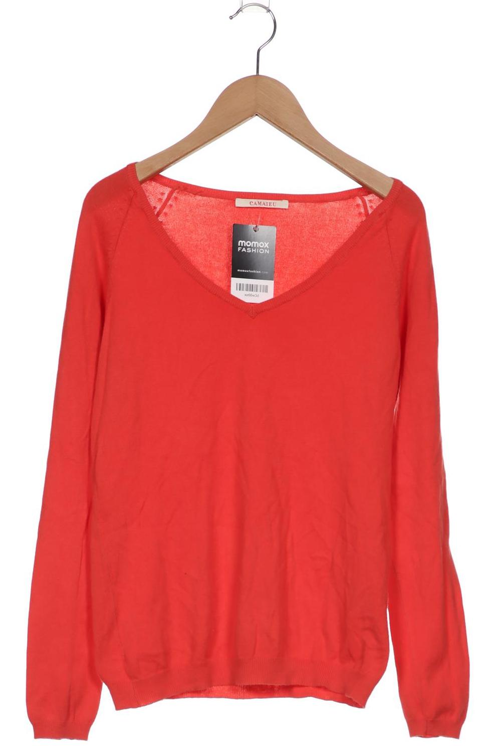 

camaieu Damen Pullover, rot