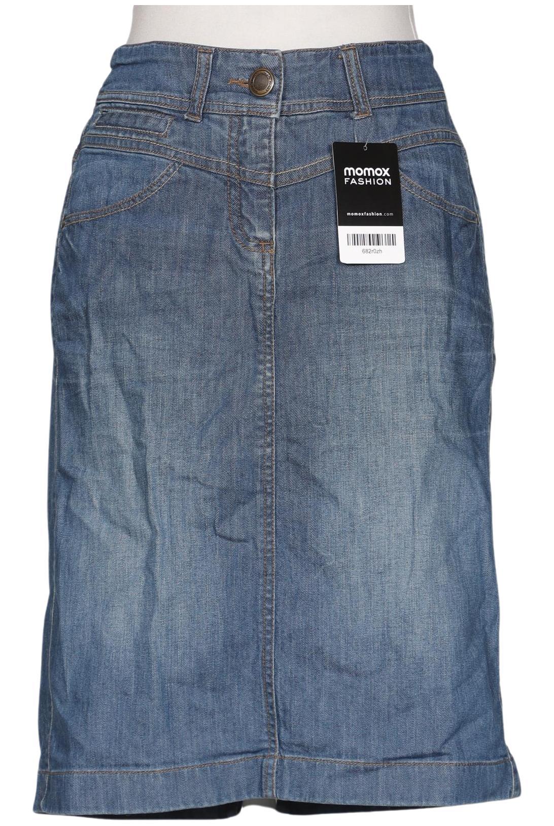 

camaieu Damen Rock, blau, Gr. 29