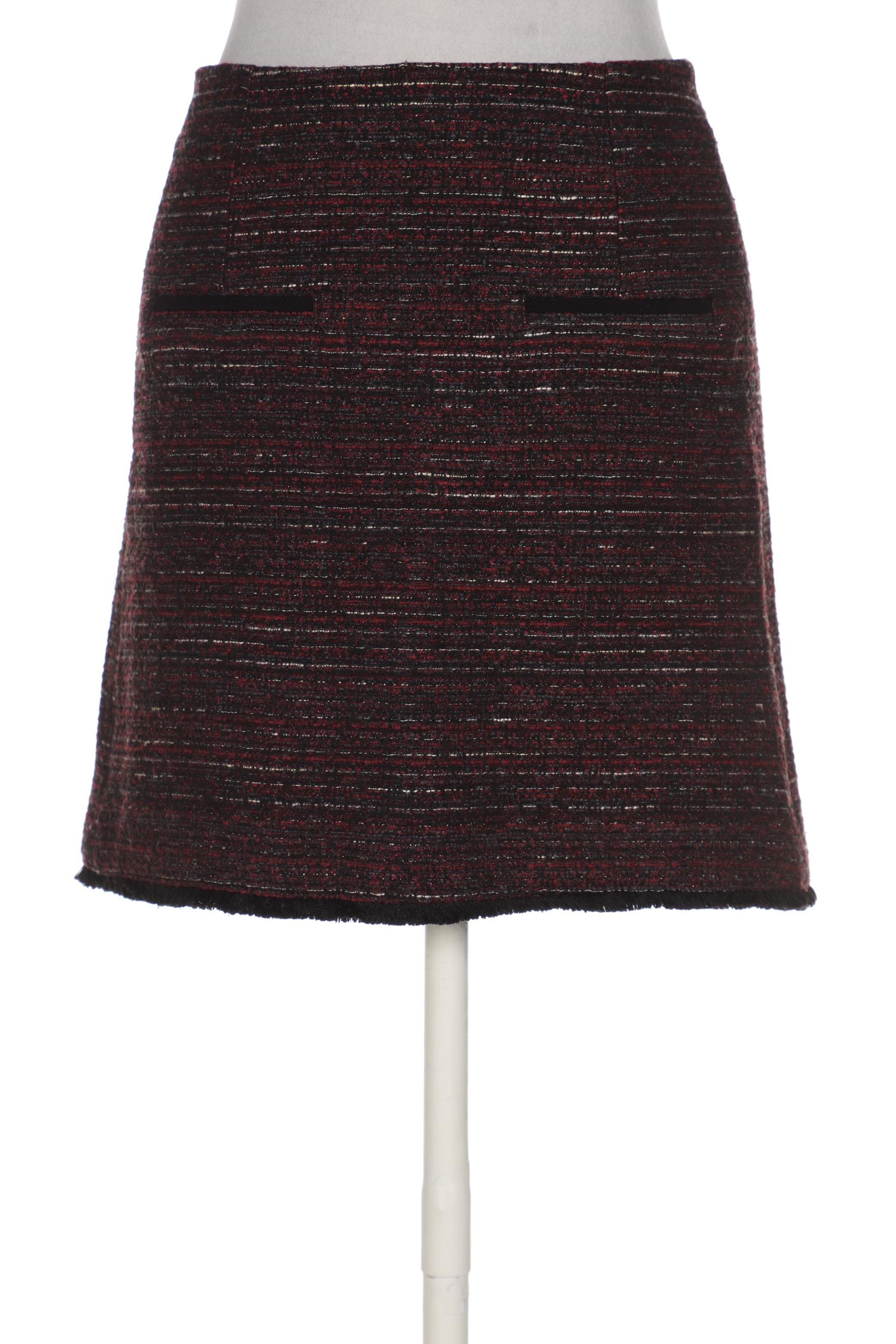 

camaieu Damen Rock, bordeaux, Gr. 28