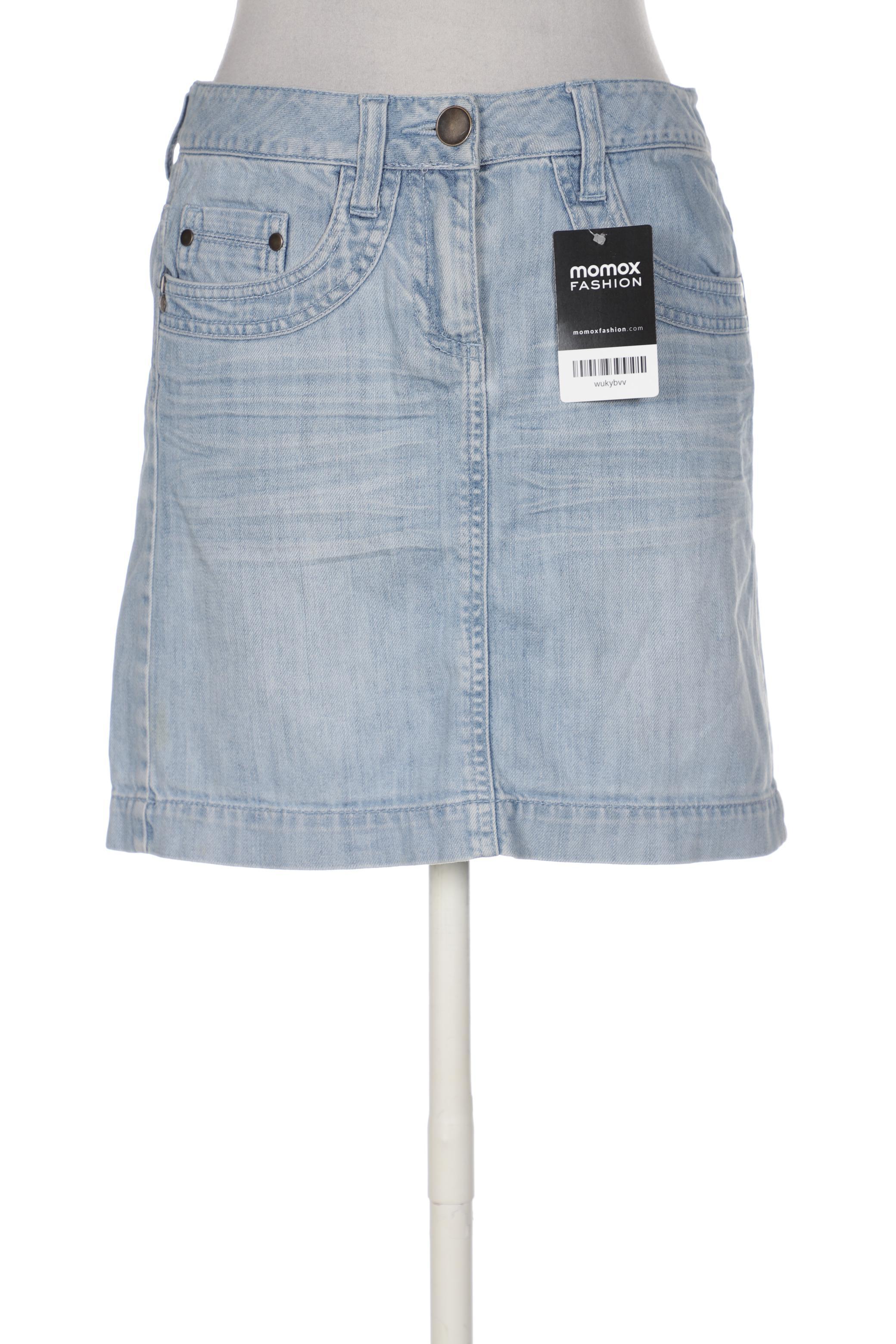 

camaieu Damen Rock, blau, Gr. 34