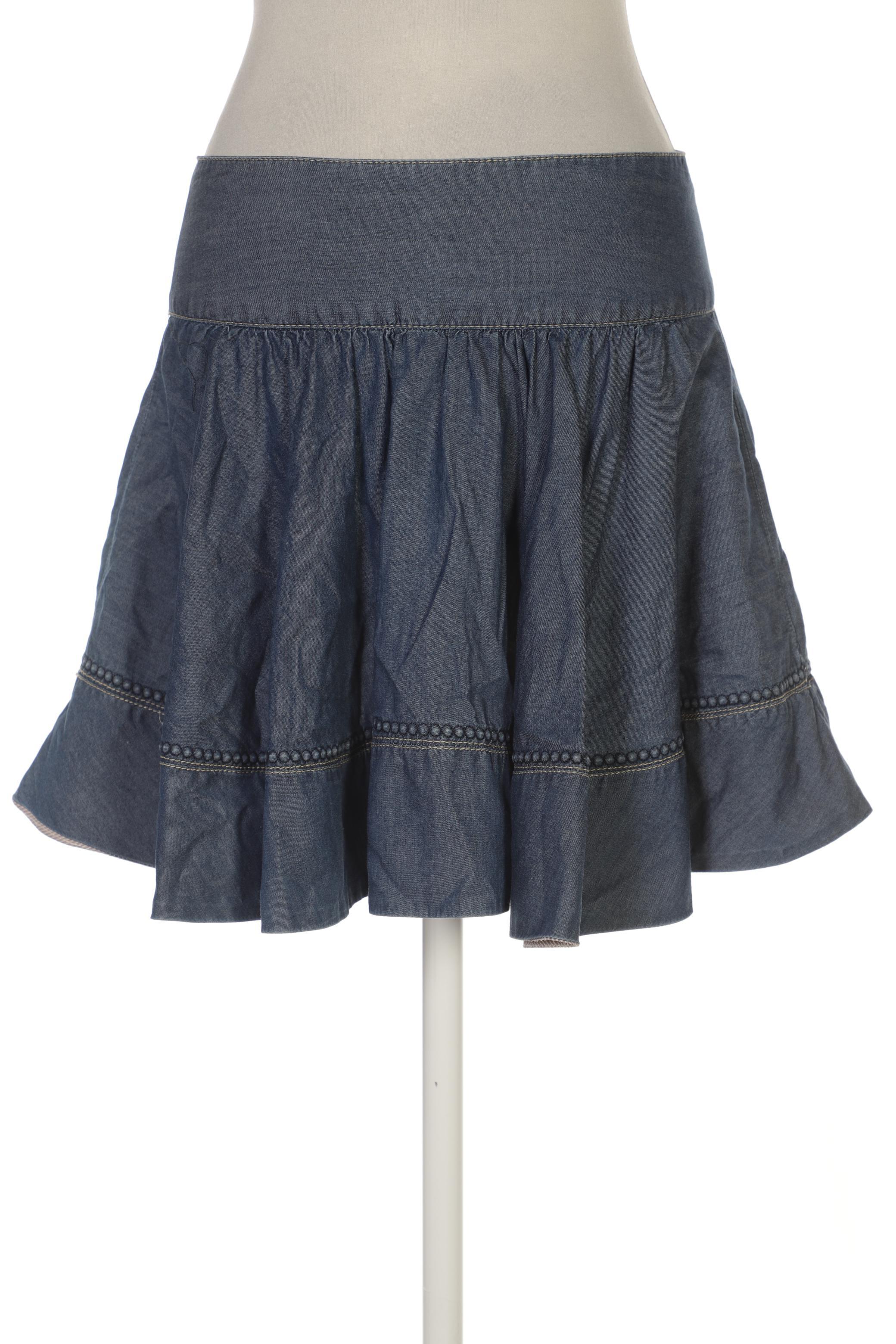 

camaieu Damen Rock, blau, Gr. 28