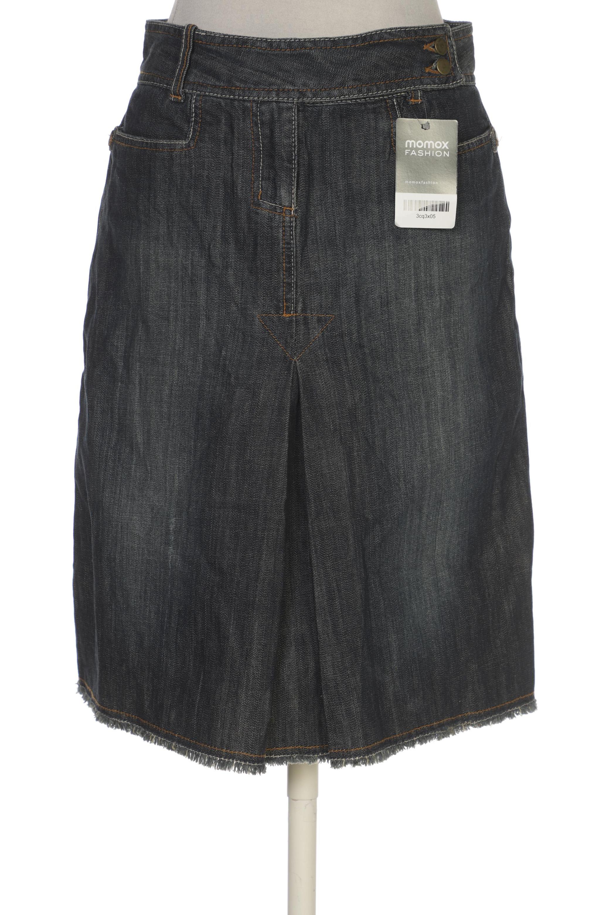 

camaieu Damen Rock, blau, Gr. 36