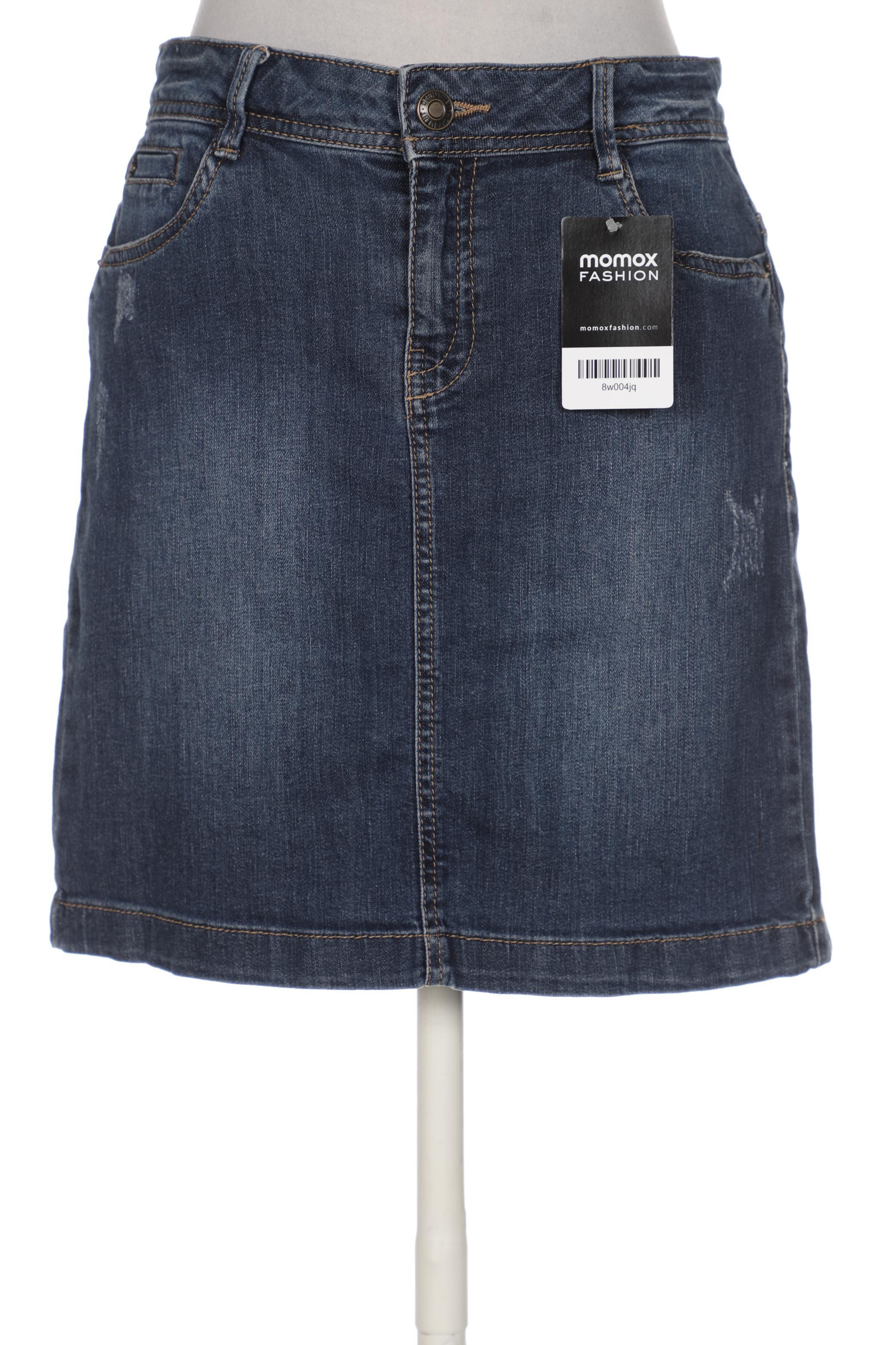 

camaieu Damen Rock, marineblau, Gr. 38