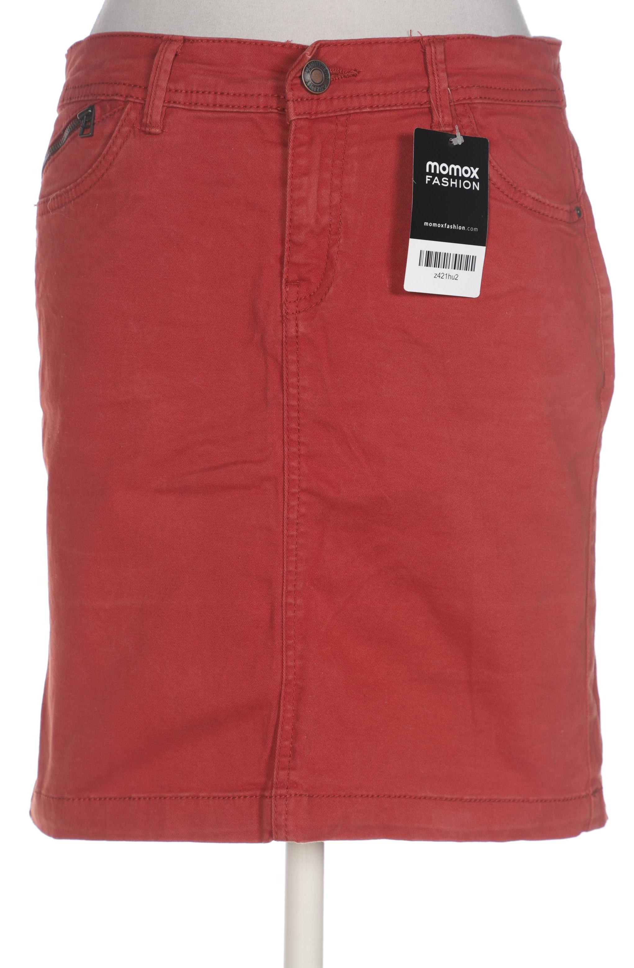 

camaieu Damen Rock, rot, Gr. 28