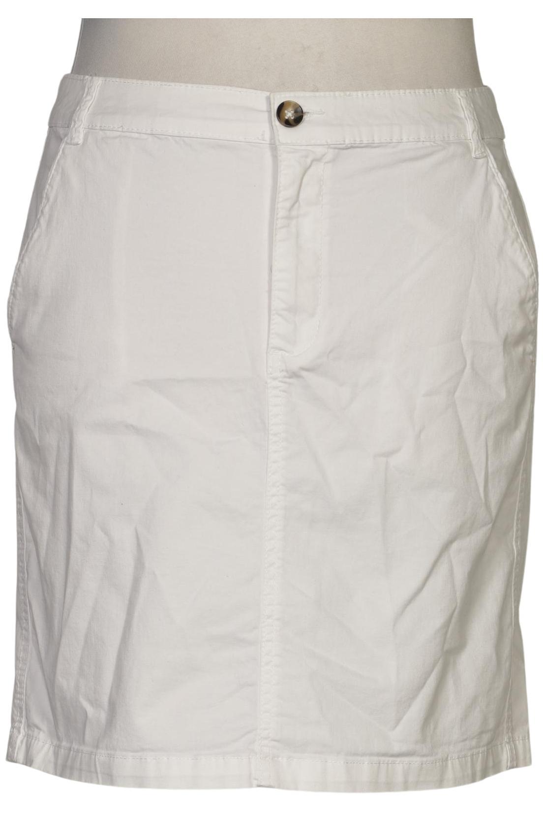 

camaieu Damen Rock, weiß, Gr. 42