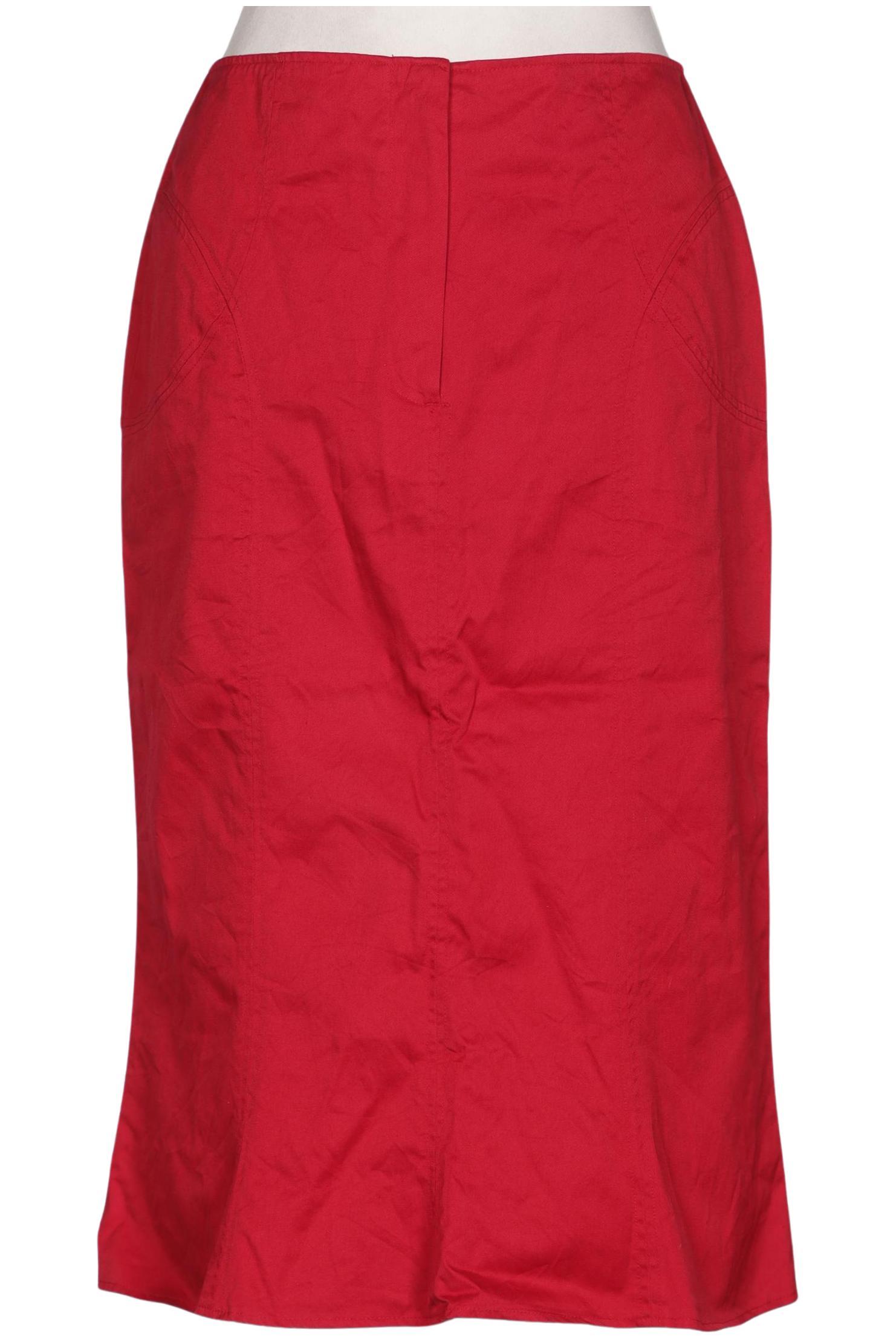 

camaieu Damen Rock, rot, Gr. 38