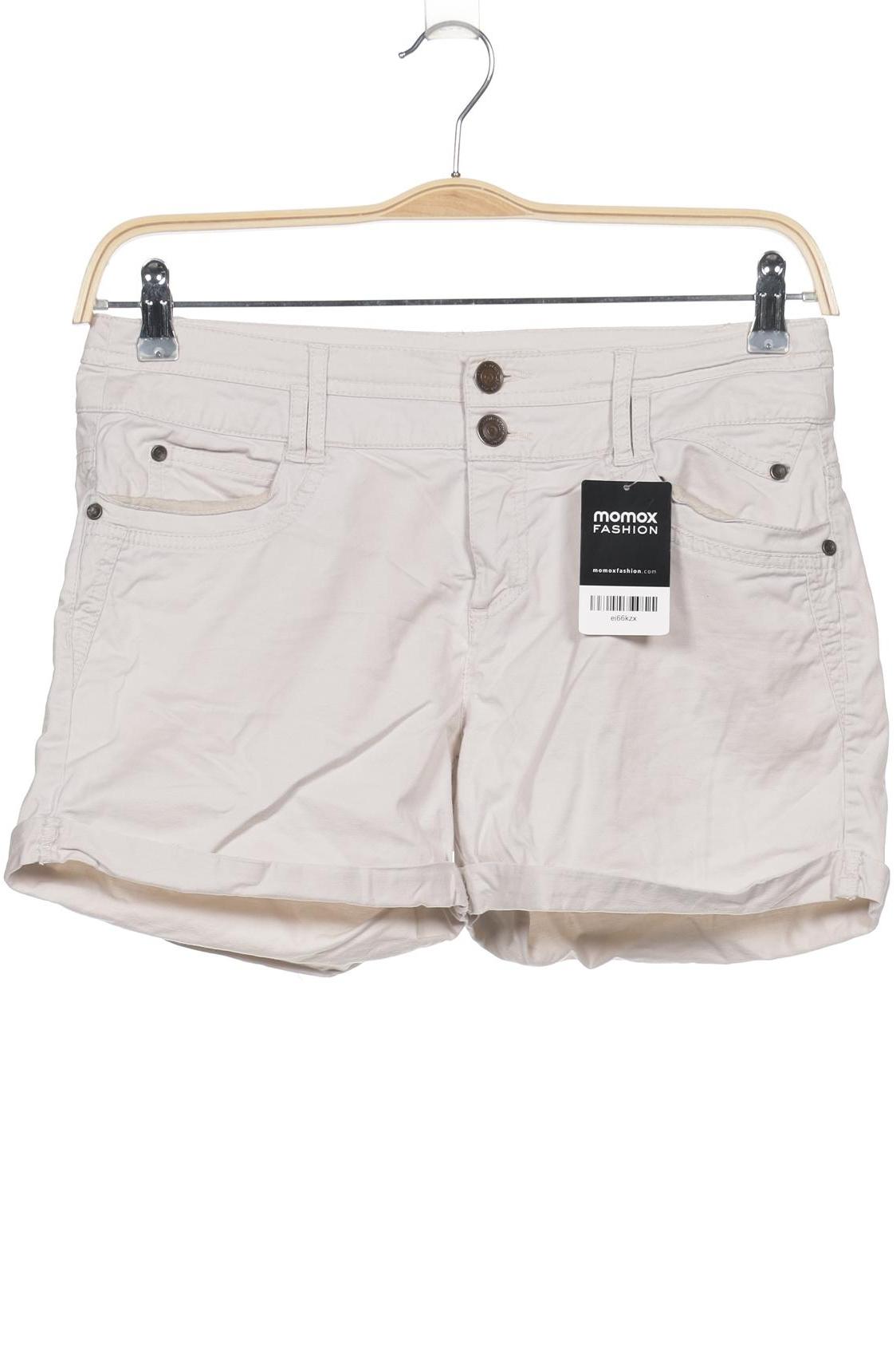 

camaieu Damen Shorts, cremeweiß, Gr. 40