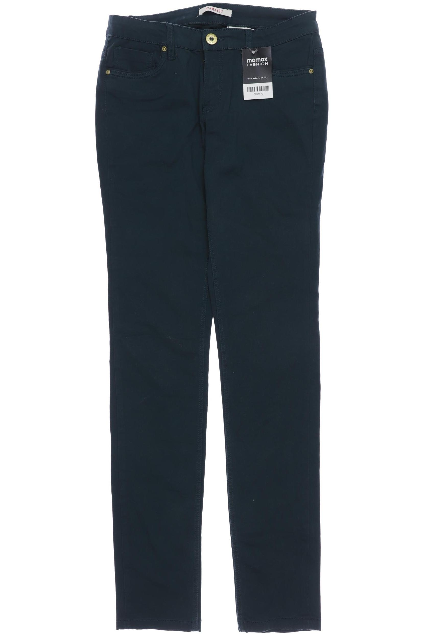 

camaieu Damen Stoffhose, grün, Gr. 38