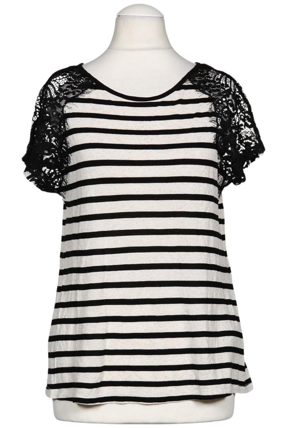 

camaieu Damen T-Shirt, cremeweiß, Gr. 2