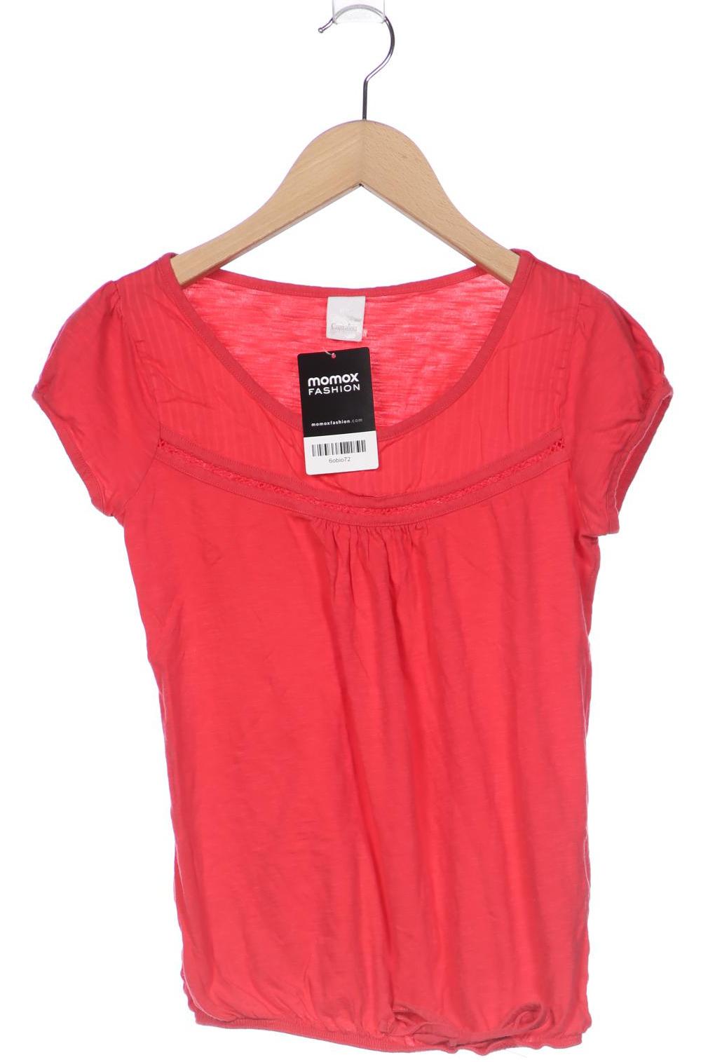 

camaieu Damen T-Shirt, rot, Gr. 36